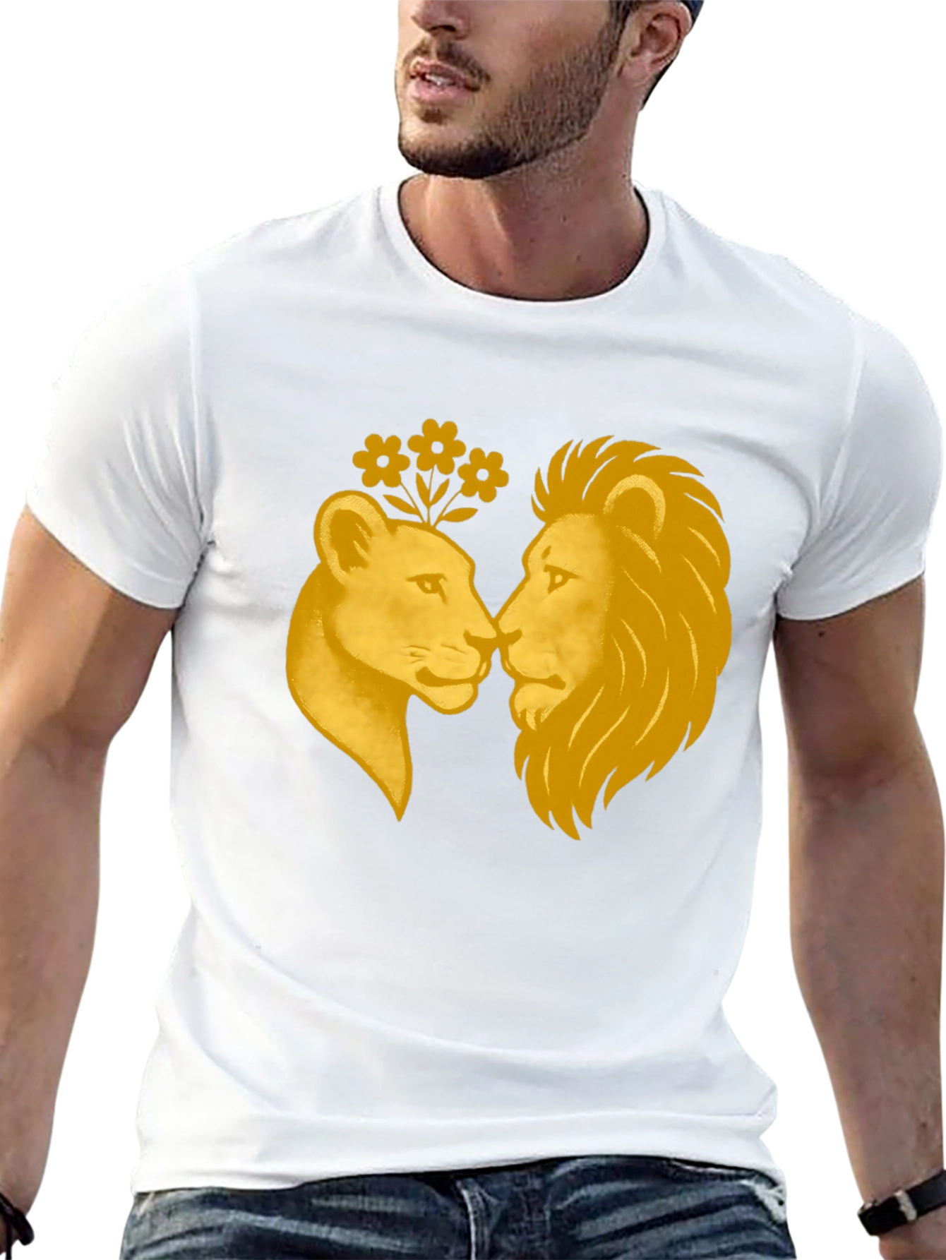 Lion Love Graphic Tee