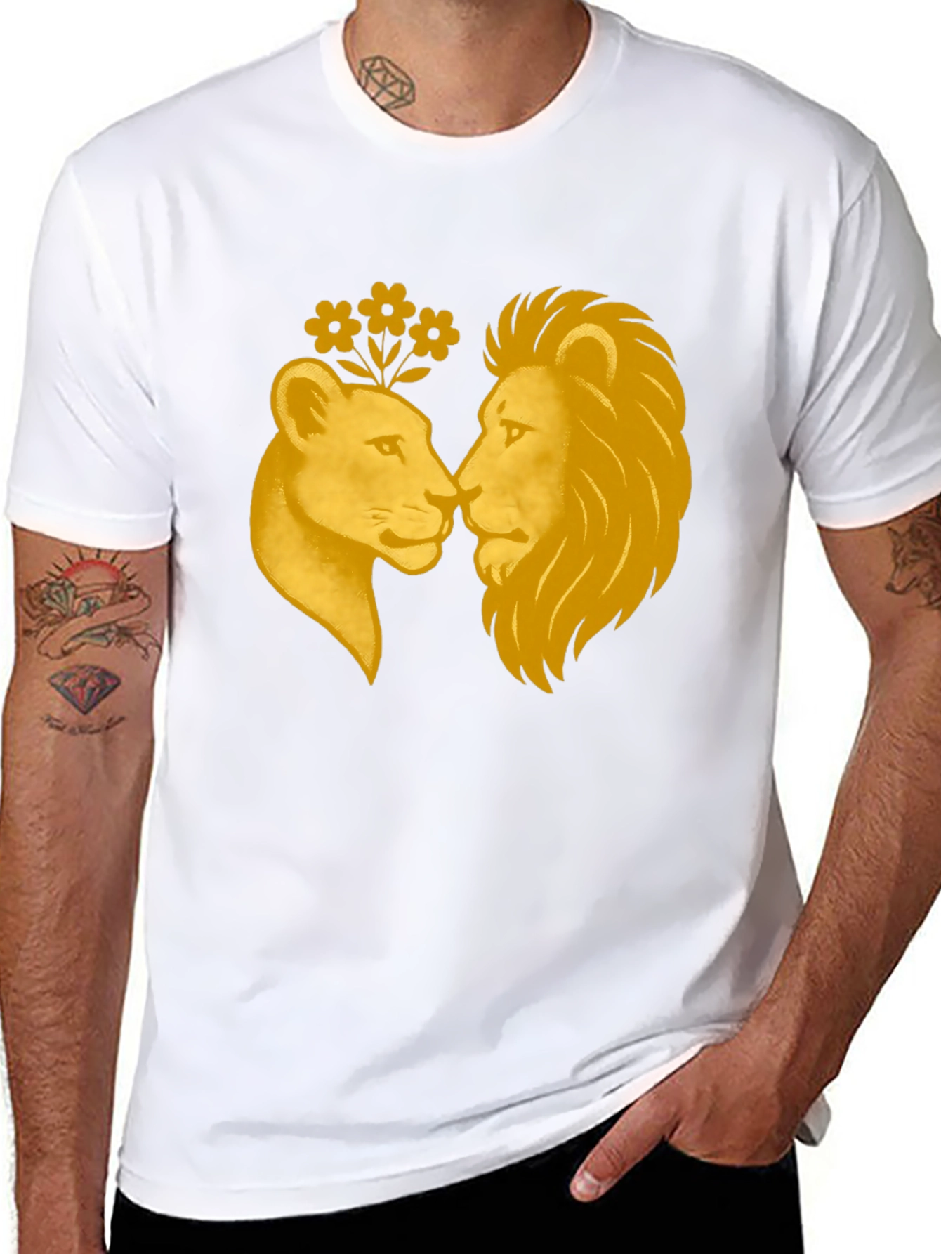 Lion Love Graphic Tee