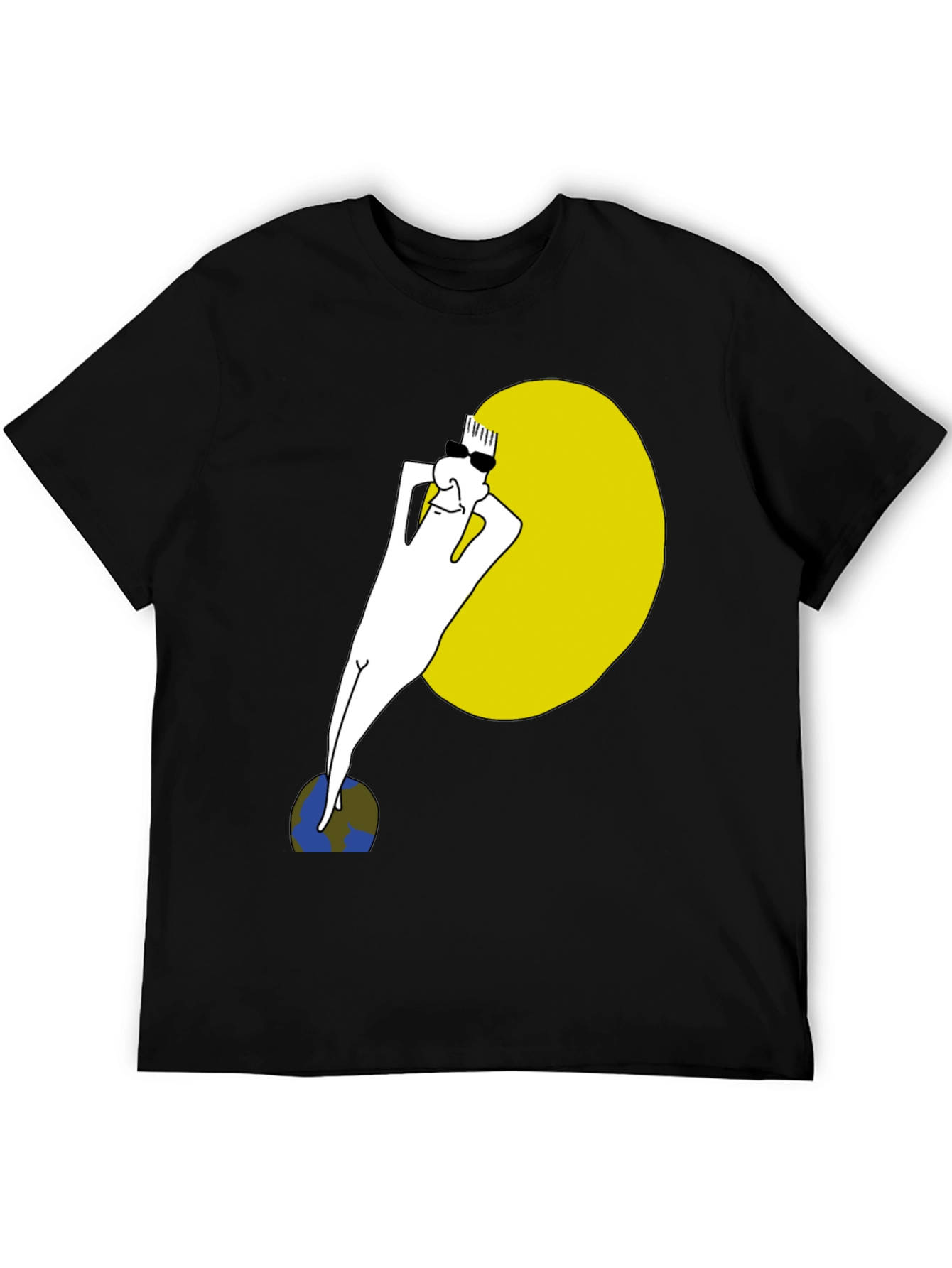 Cool Dude Sunbathing Graphic Tee