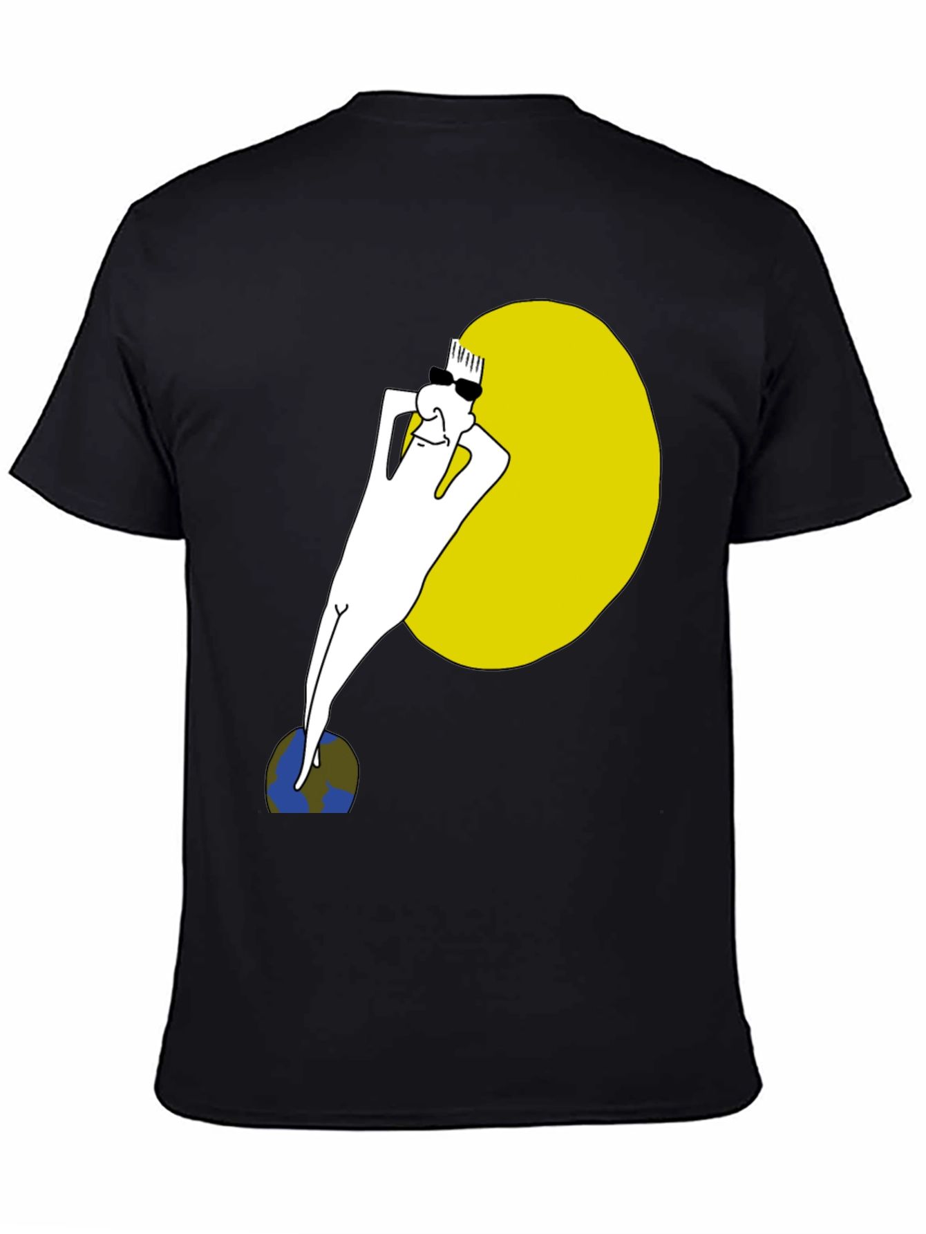 Cool Dude Sunbathing Graphic Tee