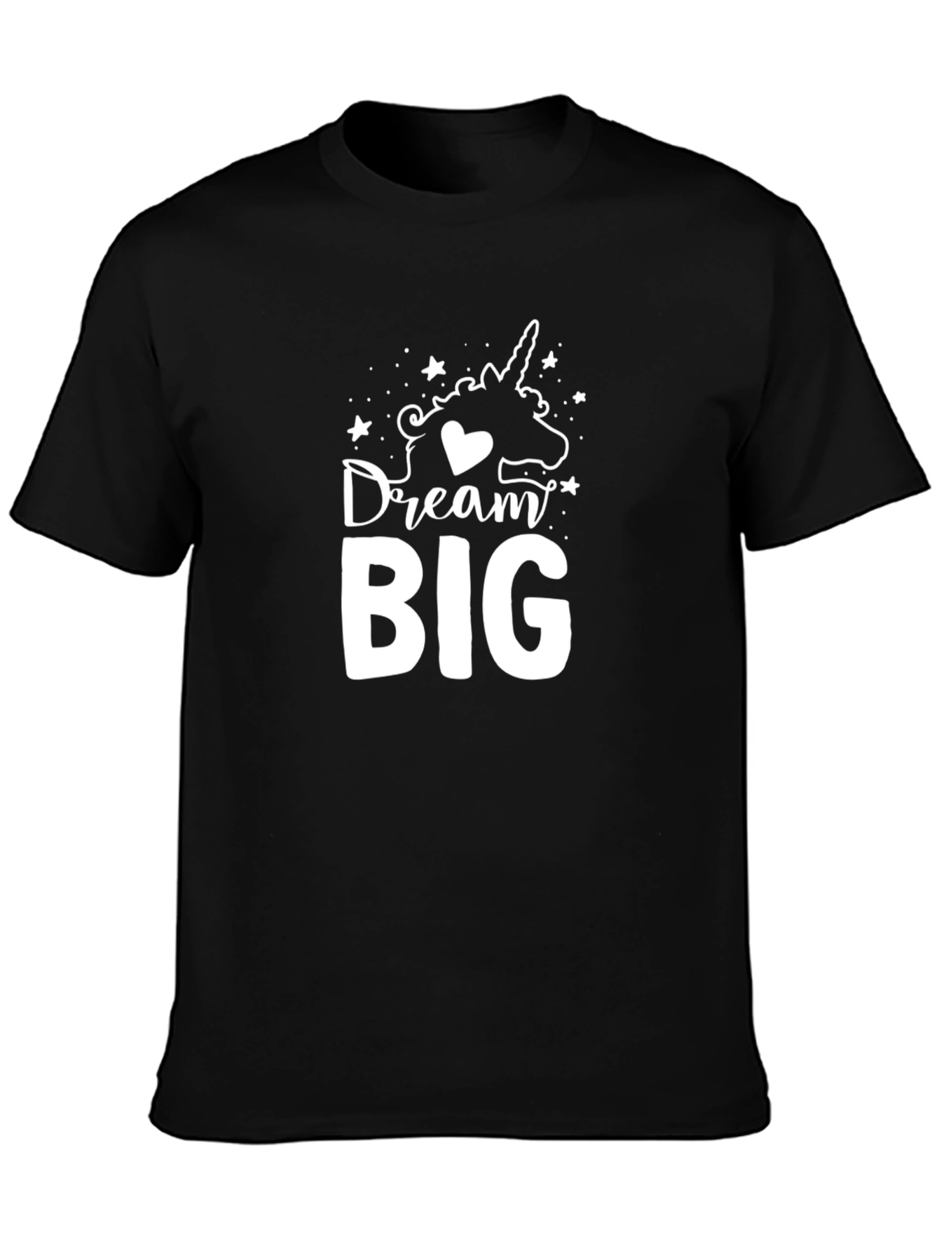 Dream Big Unicorn Graphic T-Shirt