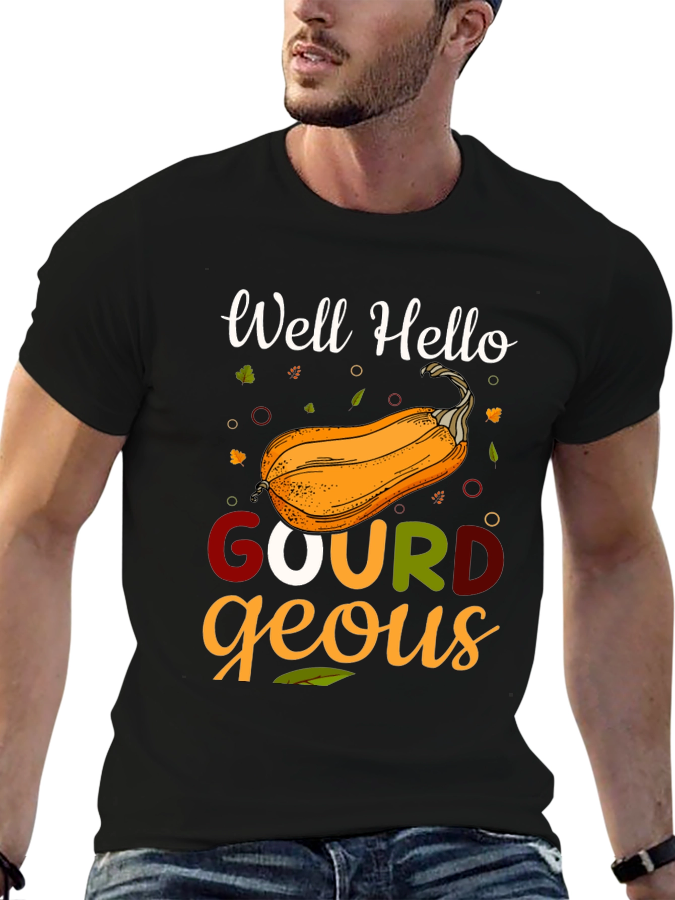 Well Hello Gourd-geous Fall T-Shirt
