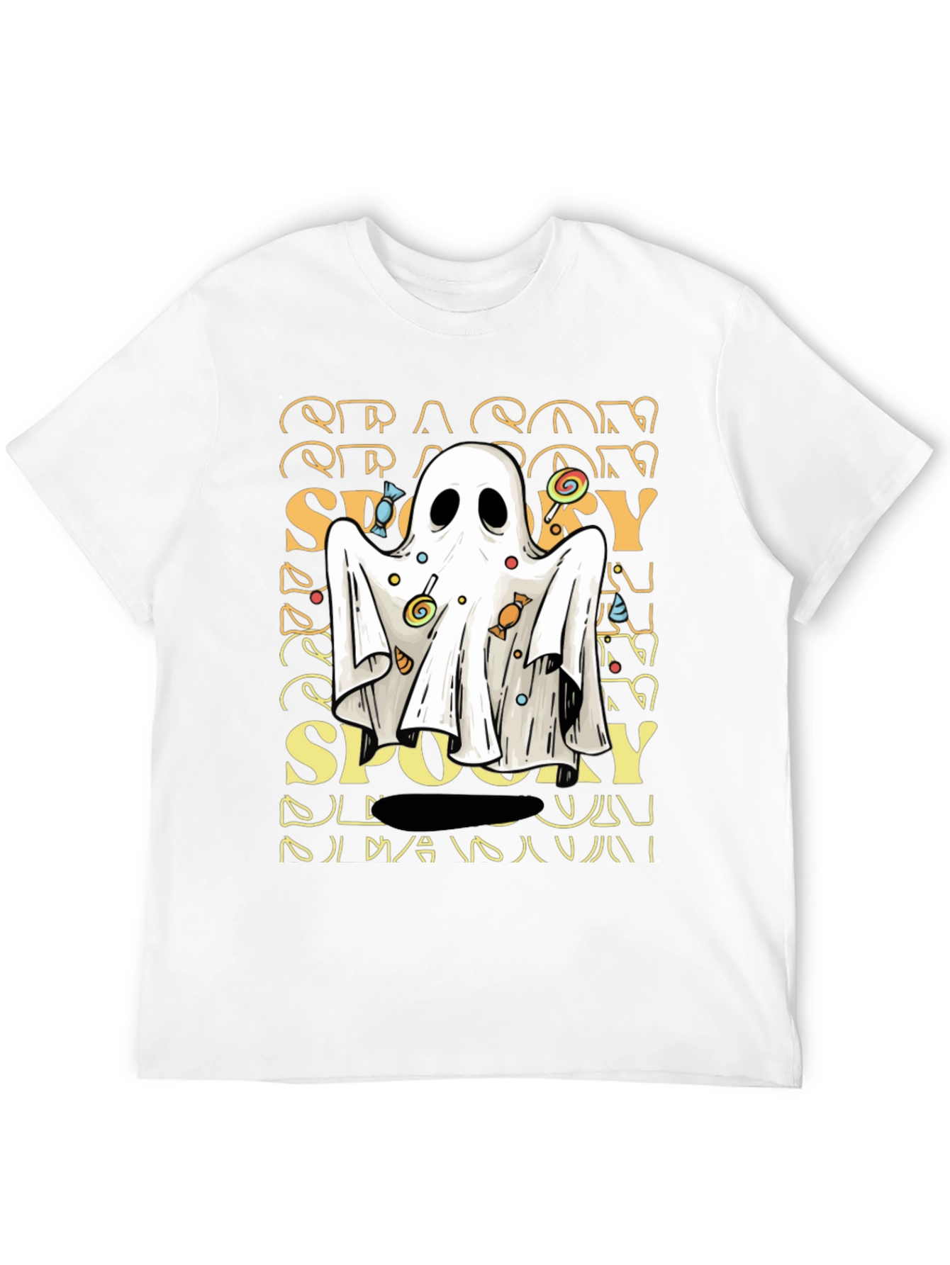 Spooky Season Ghost Graphic Tee