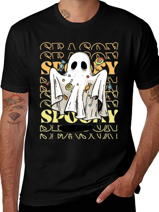 Spooky Season Ghost Graphic Tee