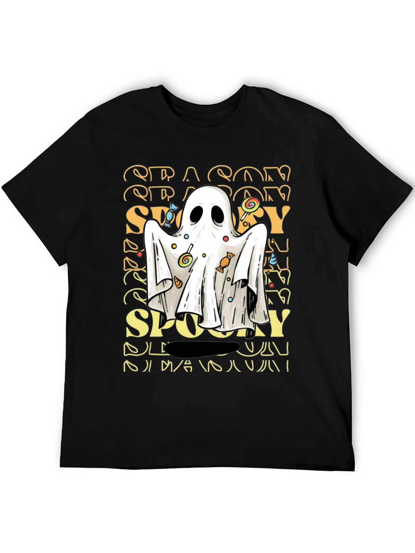 Spooky Season Ghost Graphic Tee