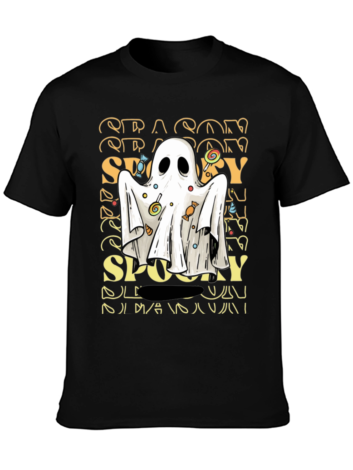 Spooky Season Ghost Graphic Tee
