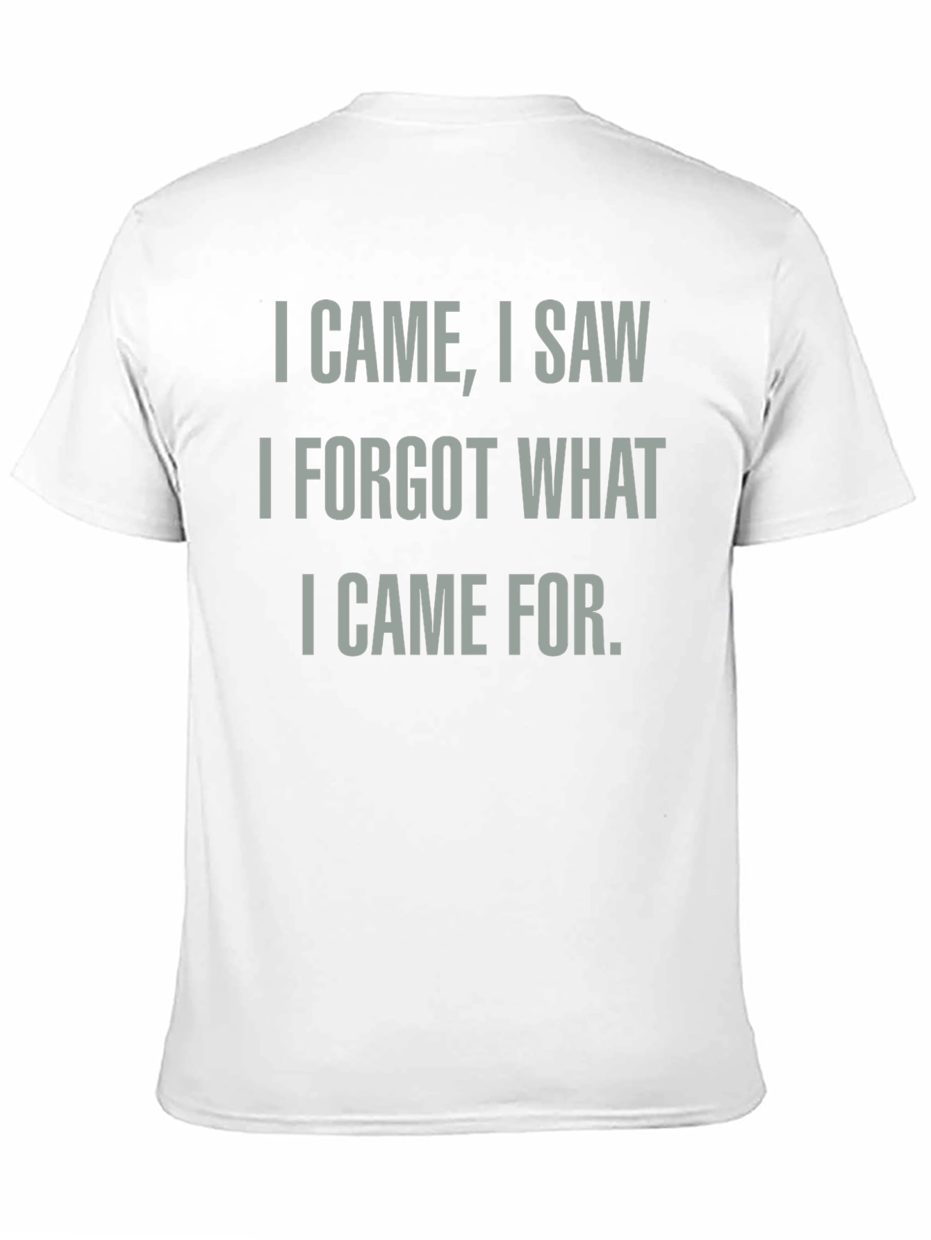 Funny I Came I Saw I Forgot T-Shirt