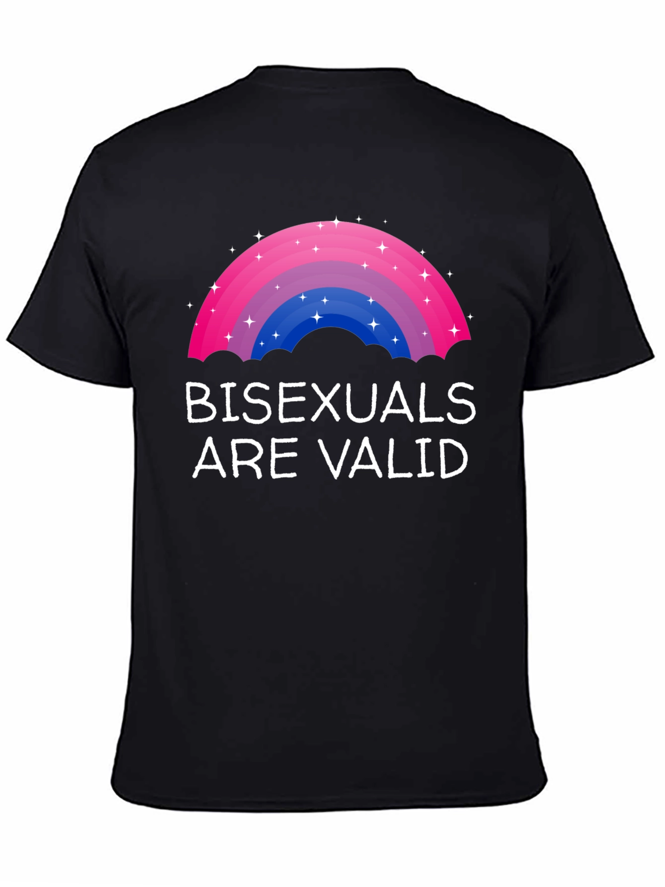 Bisexuals Are Valid Rainbow Pride T-Shirt