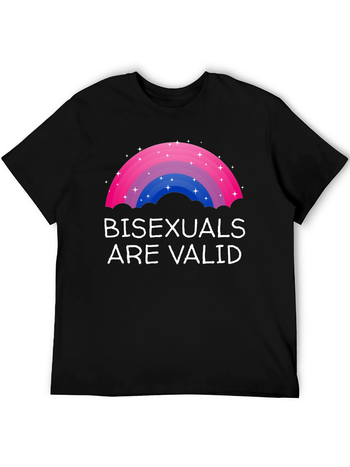 Bisexuals Are Valid Rainbow Pride T-Shirt