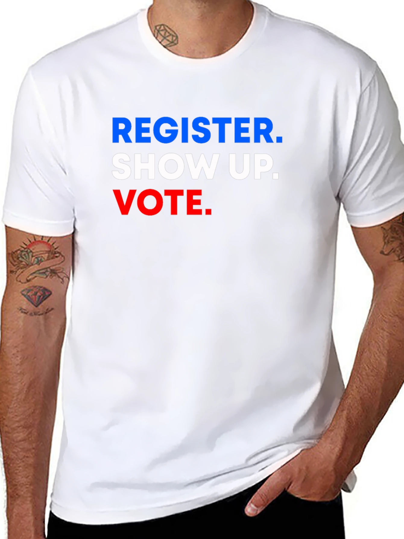 Register Show Up Vote T-Shirt