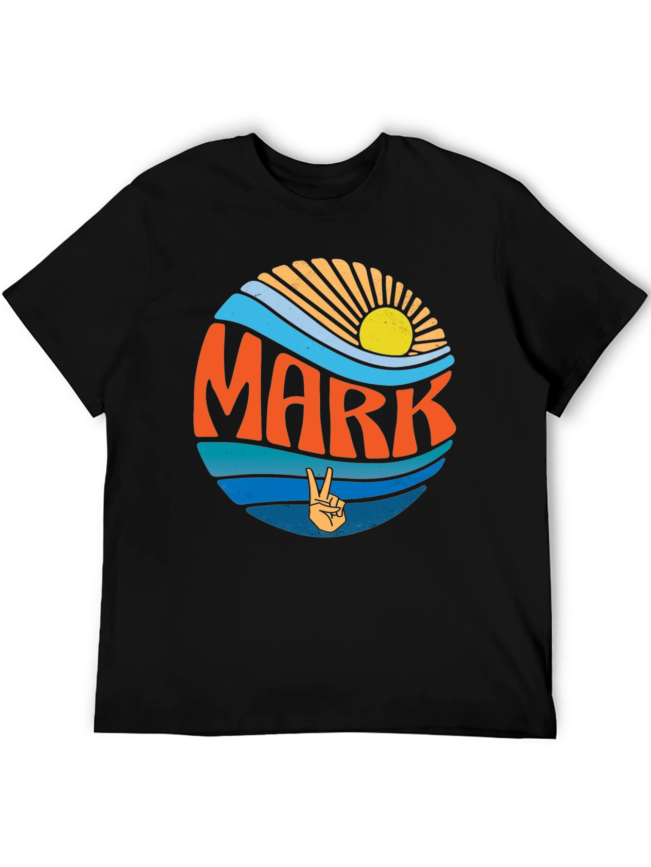 Retro MARK Graphic Tee - Peace & Sunshine