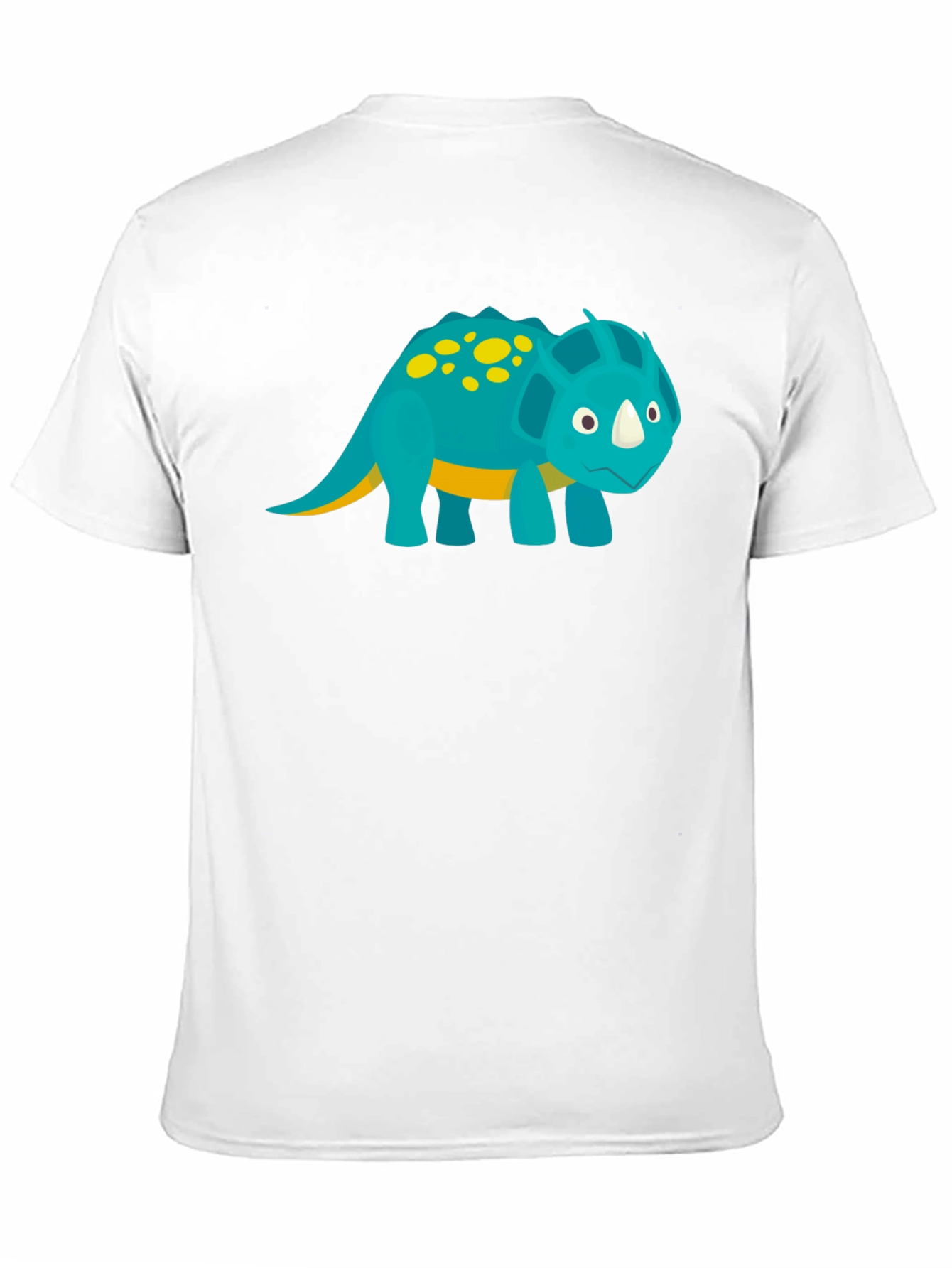 Dino Graphic Tee - Black Cotton T-Shirt