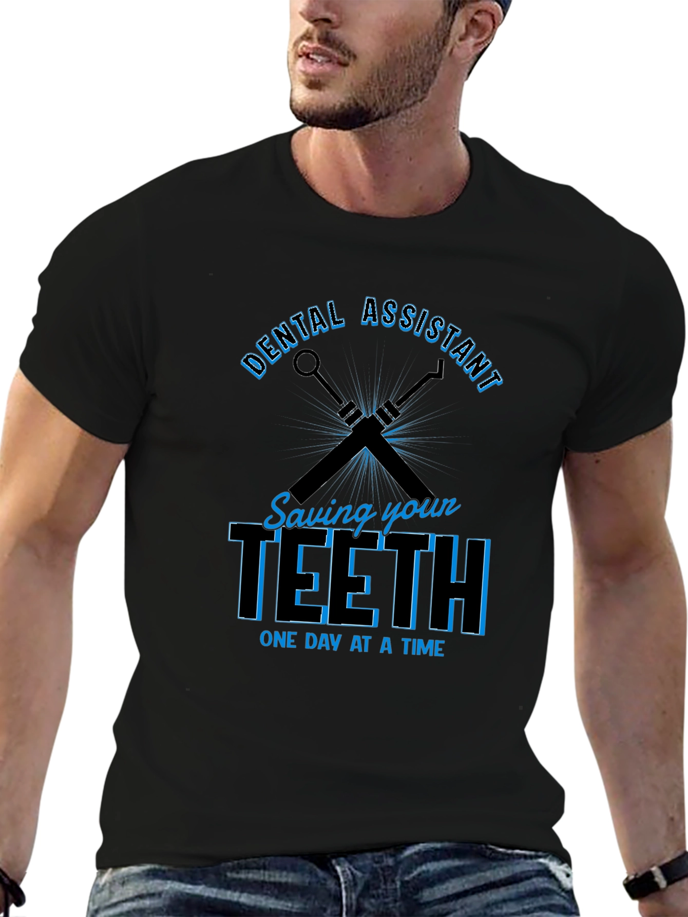 Dental Assistant Saving Teeth T-Shirt