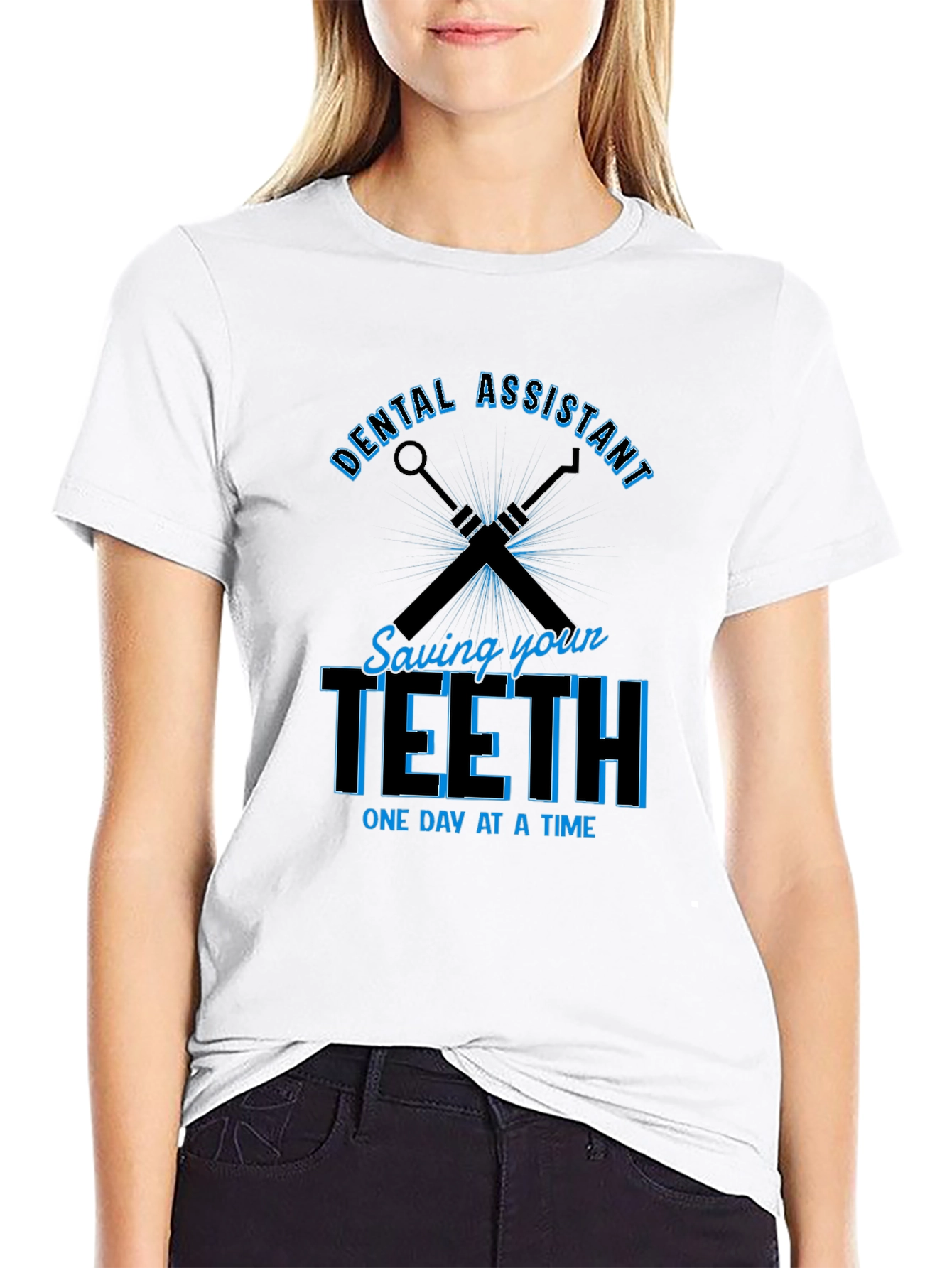 Dental Assistant Saving Teeth T-Shirt
