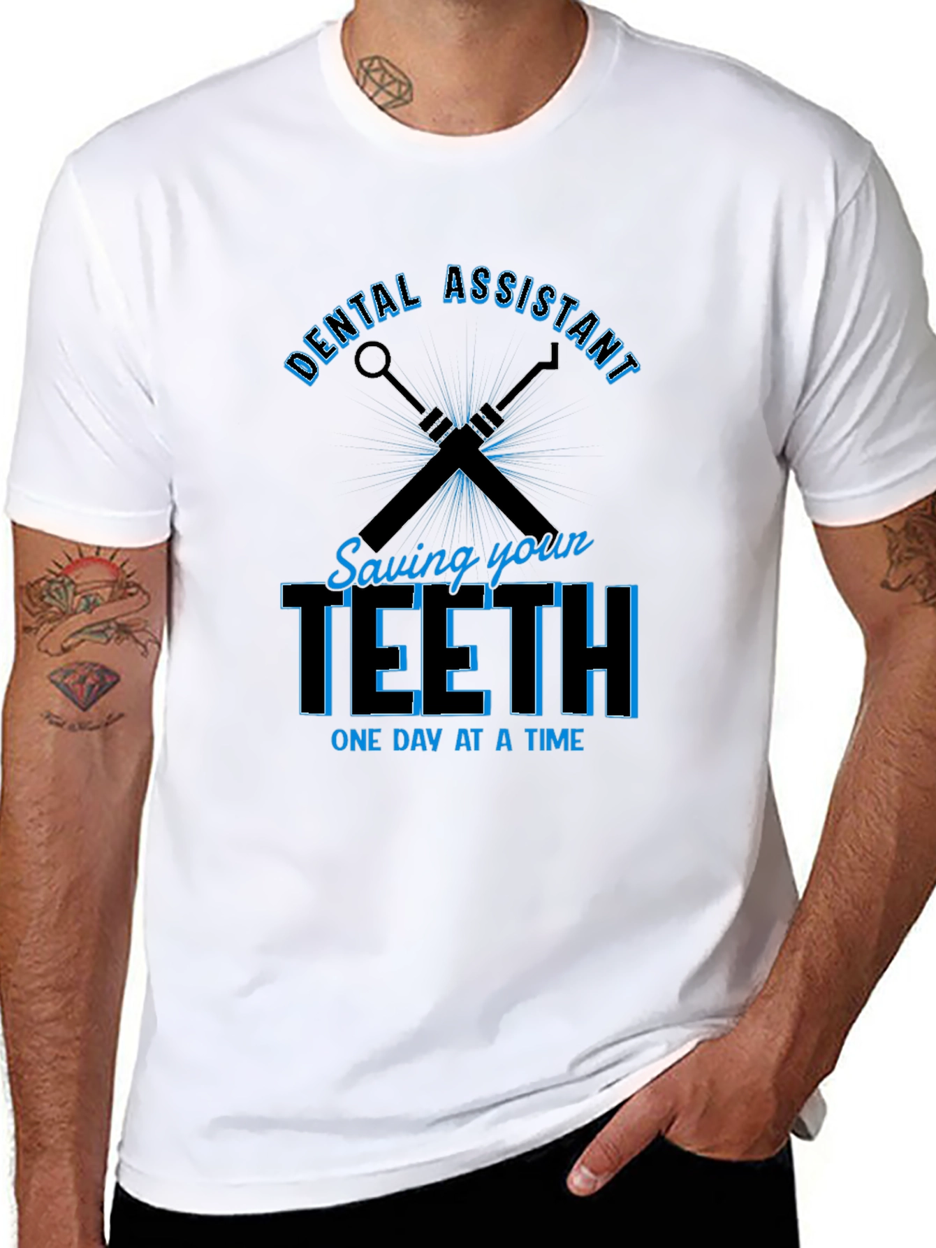 Dental Assistant Saving Teeth T-Shirt