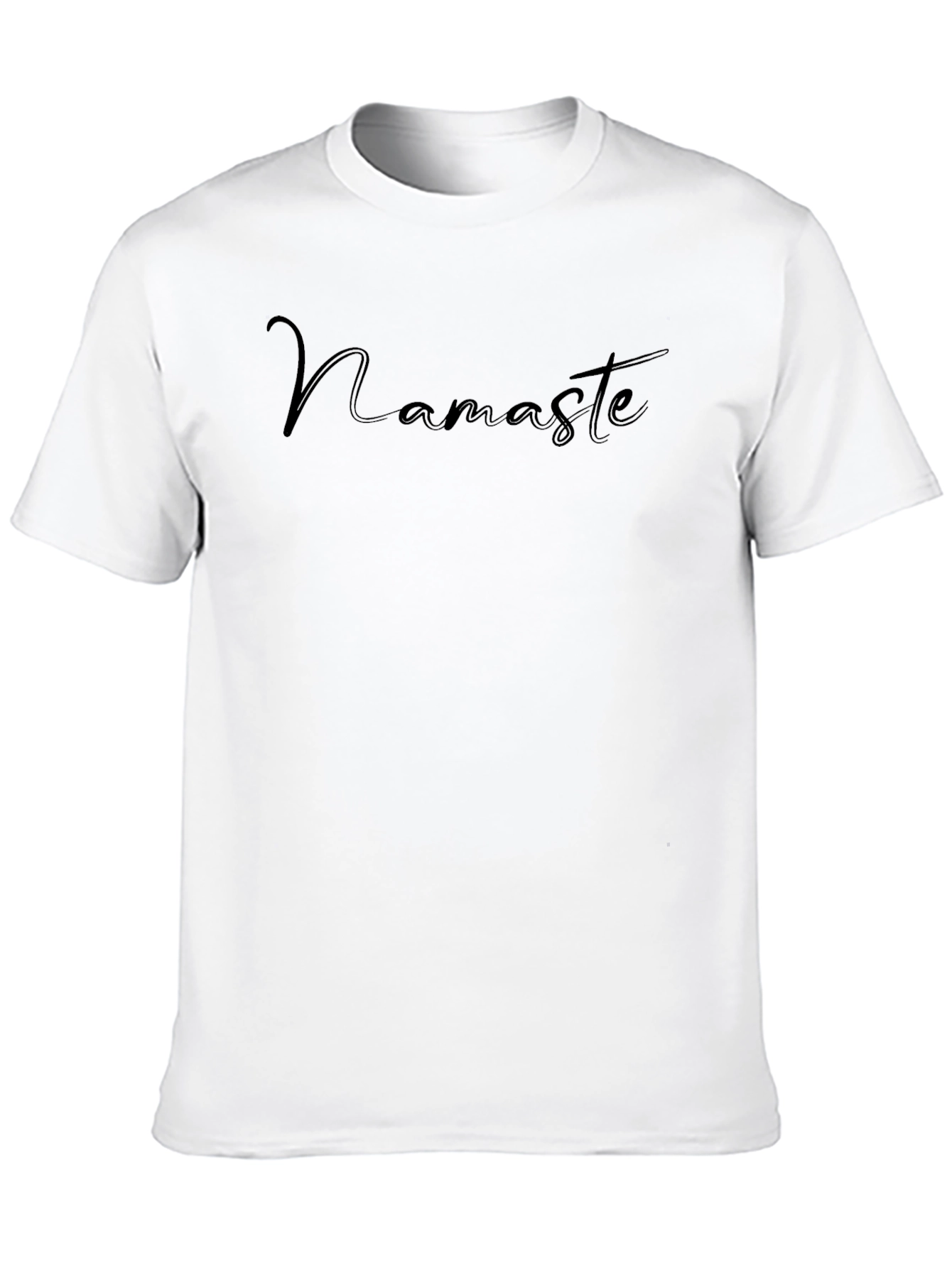 Namaste Black T-Shirt - Relaxed Fit