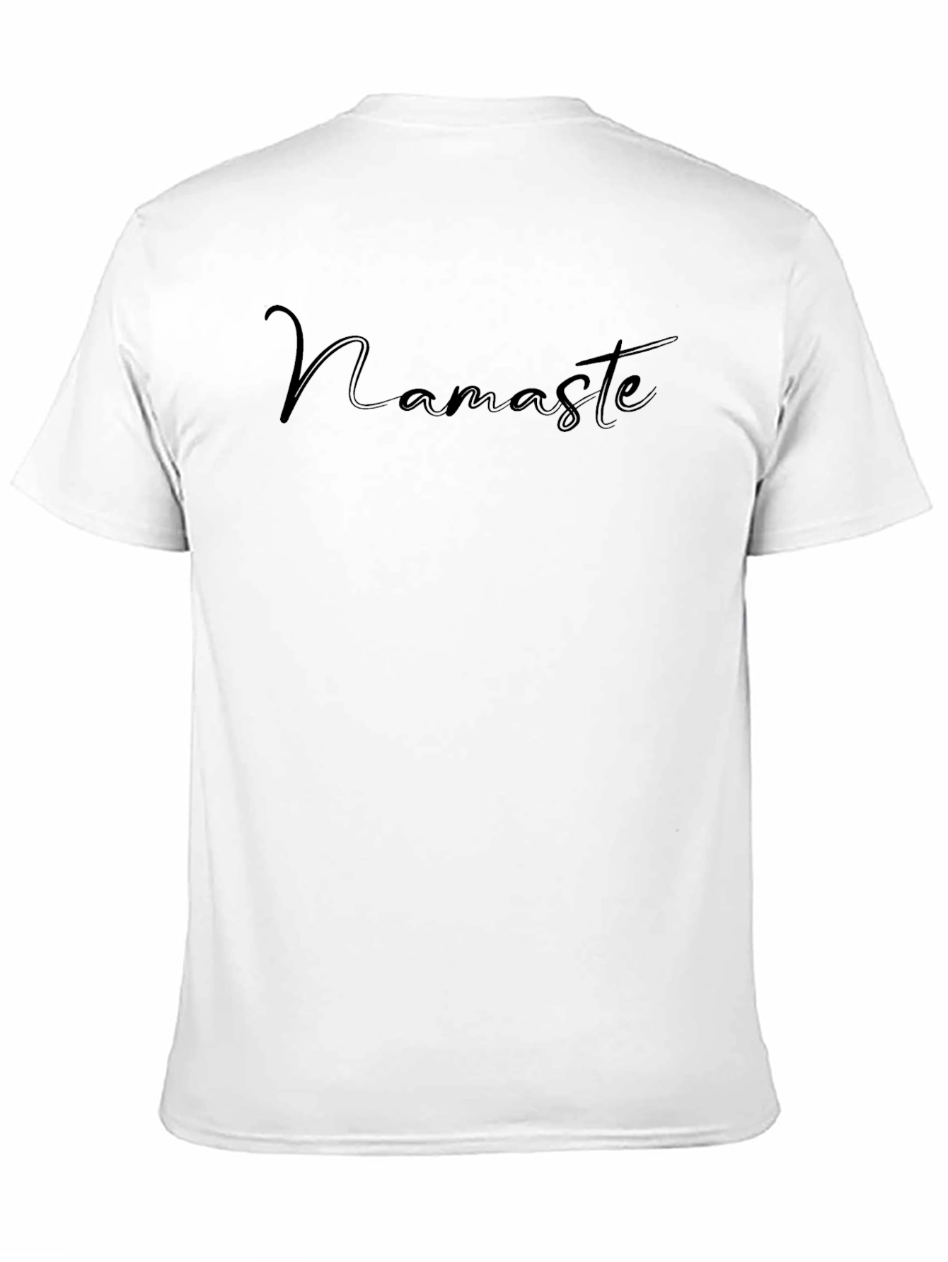Namaste Black T-Shirt - Relaxed Fit