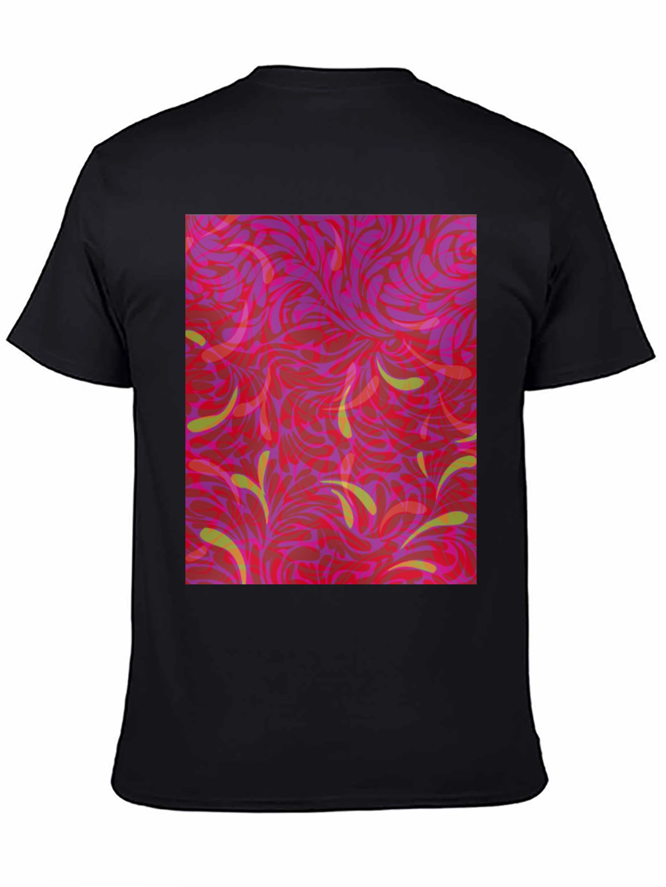 Abstract Floral T-Shirt