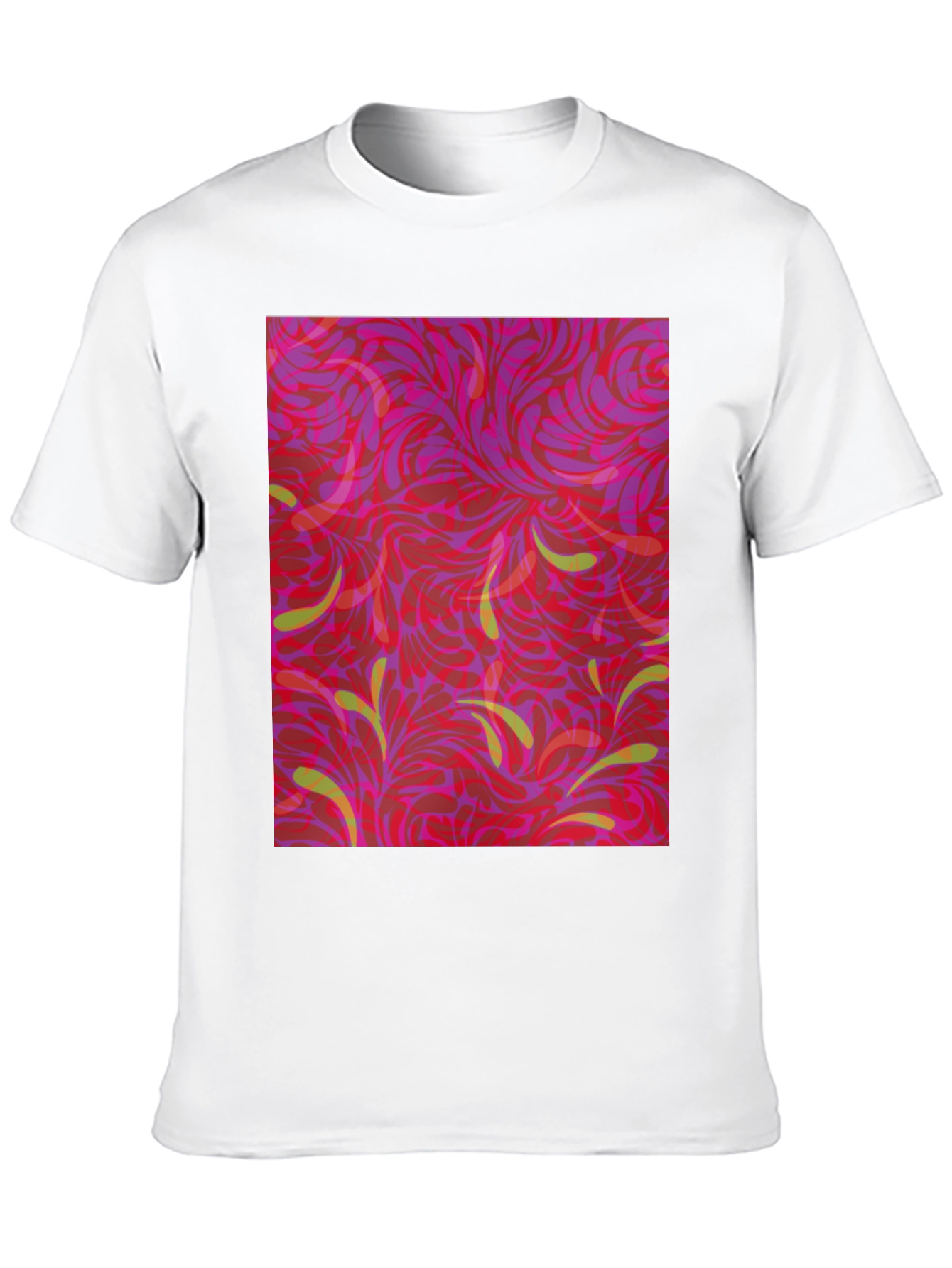 Abstract Floral T-Shirt
