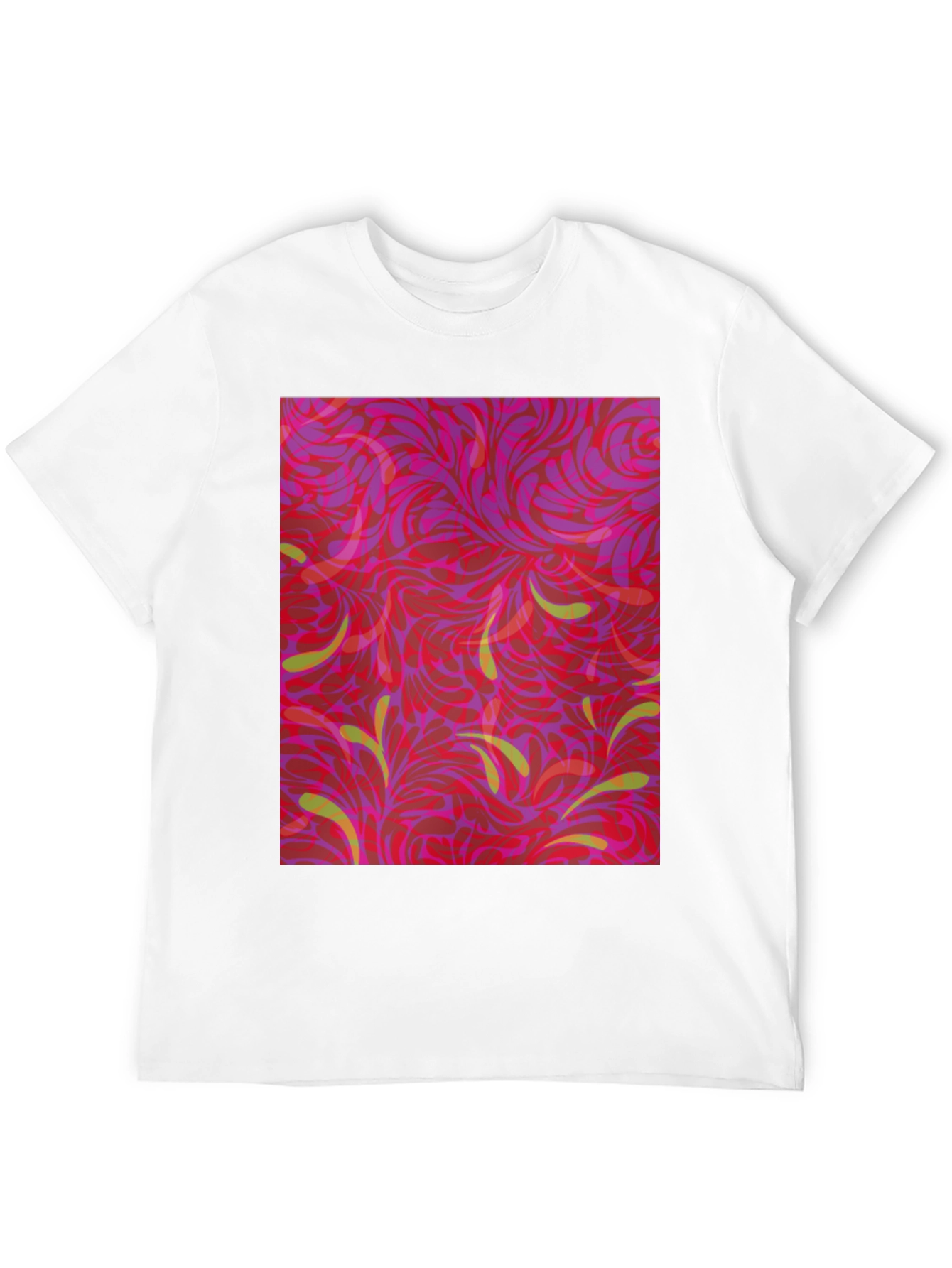 Abstract Floral T-Shirt
