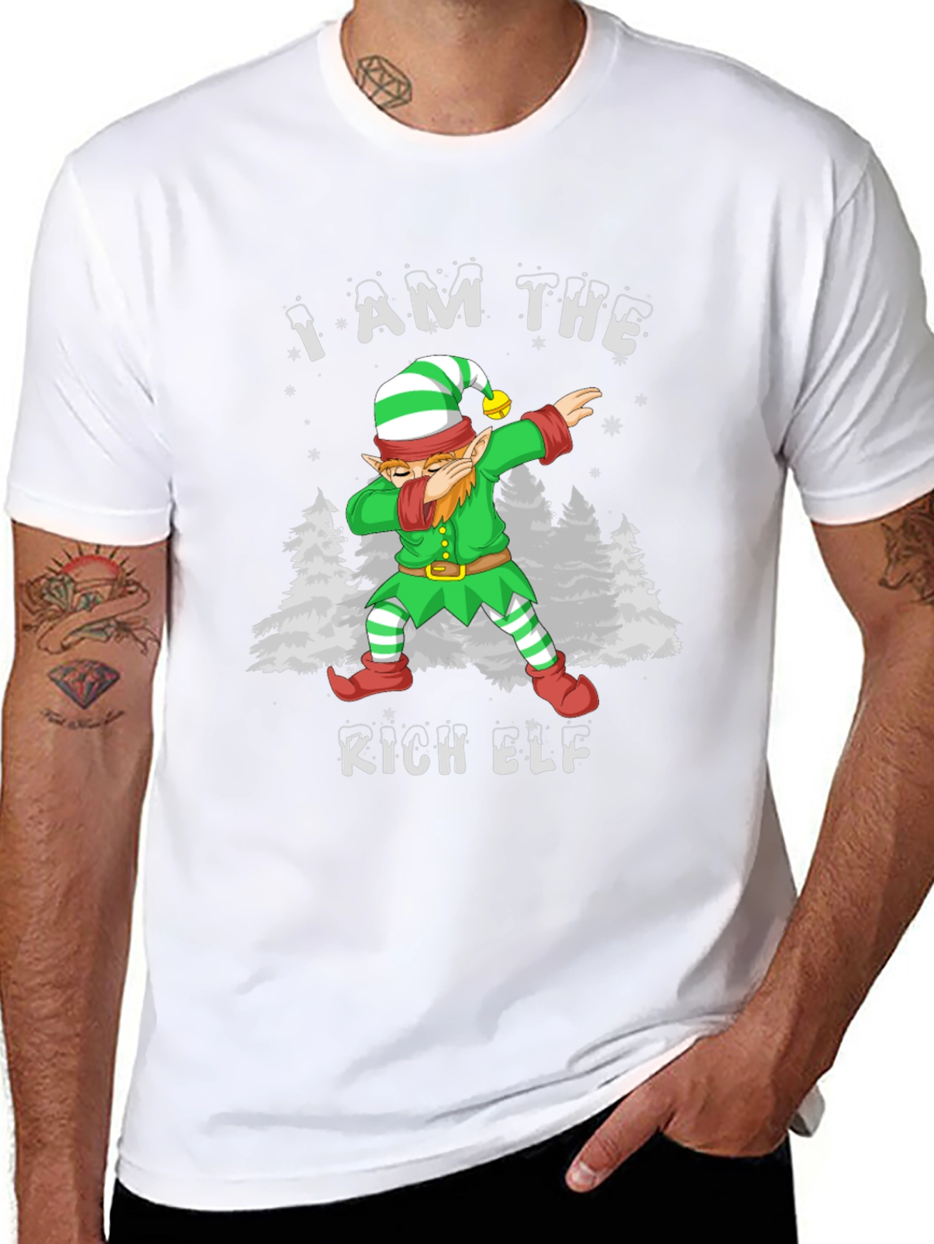 I am the Rich Elf Christmas T-Shirt