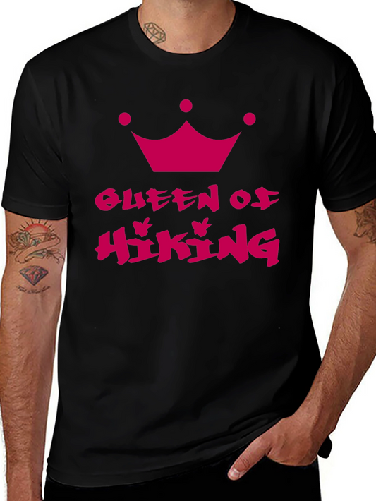 Queen of Hiking Black T-Shirt