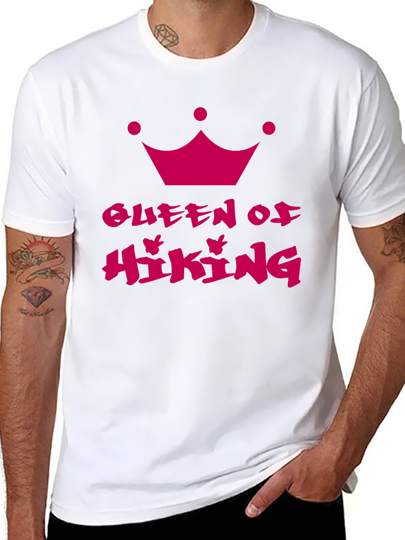 Queen of Hiking Black T-Shirt