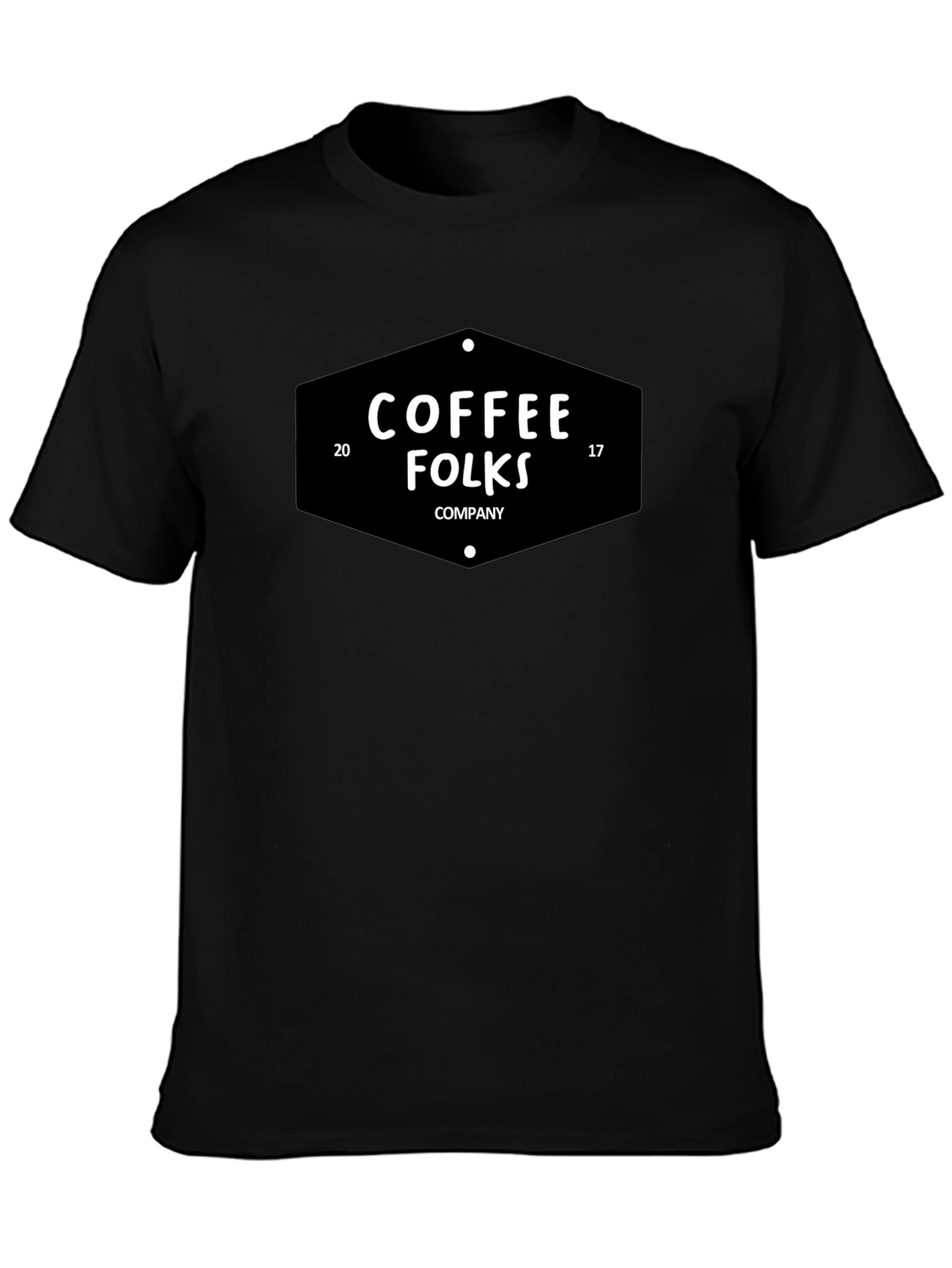 Coffee Folks Company T-Shirt - Black