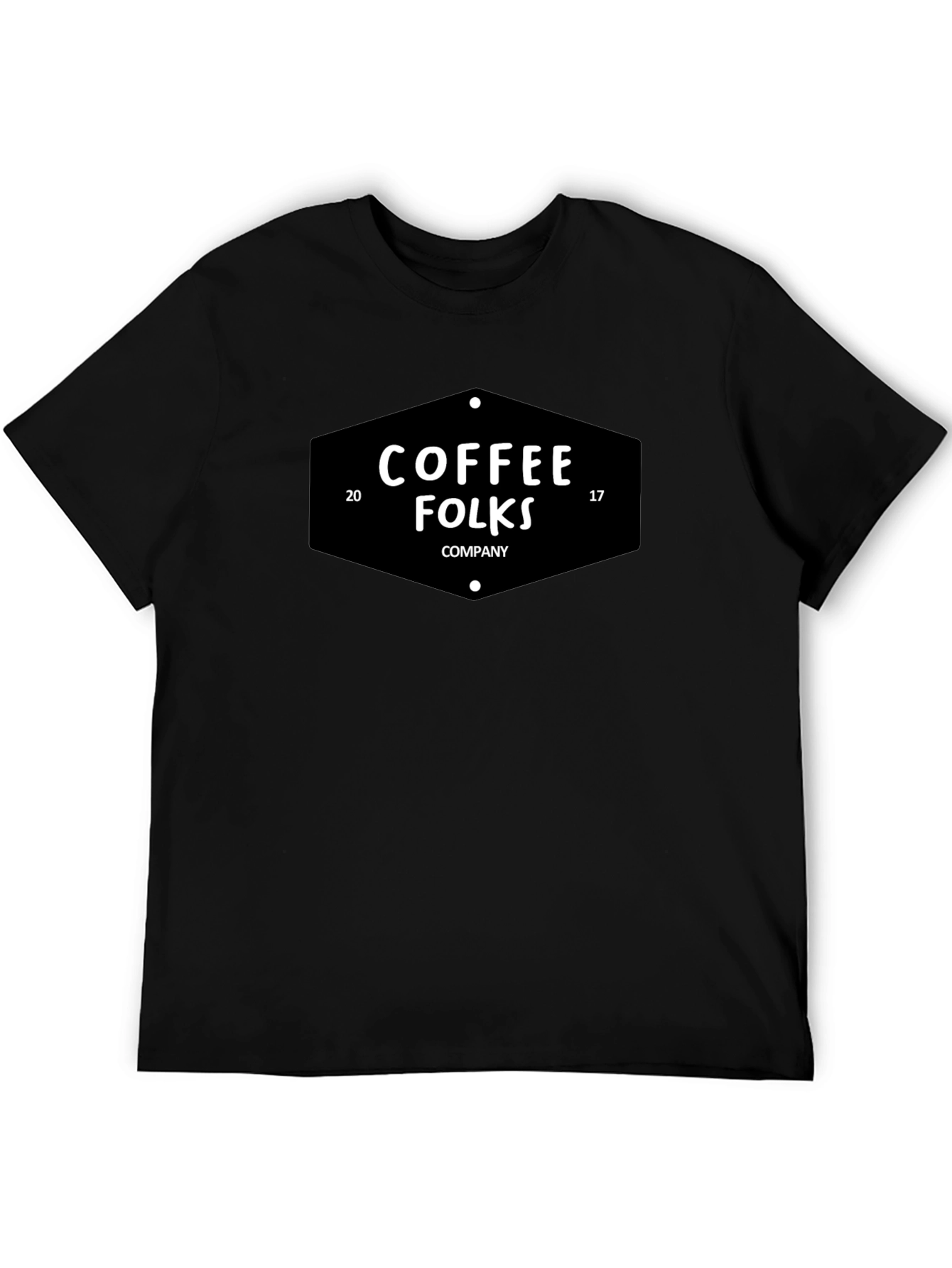 Coffee Folks Company T-Shirt - Black