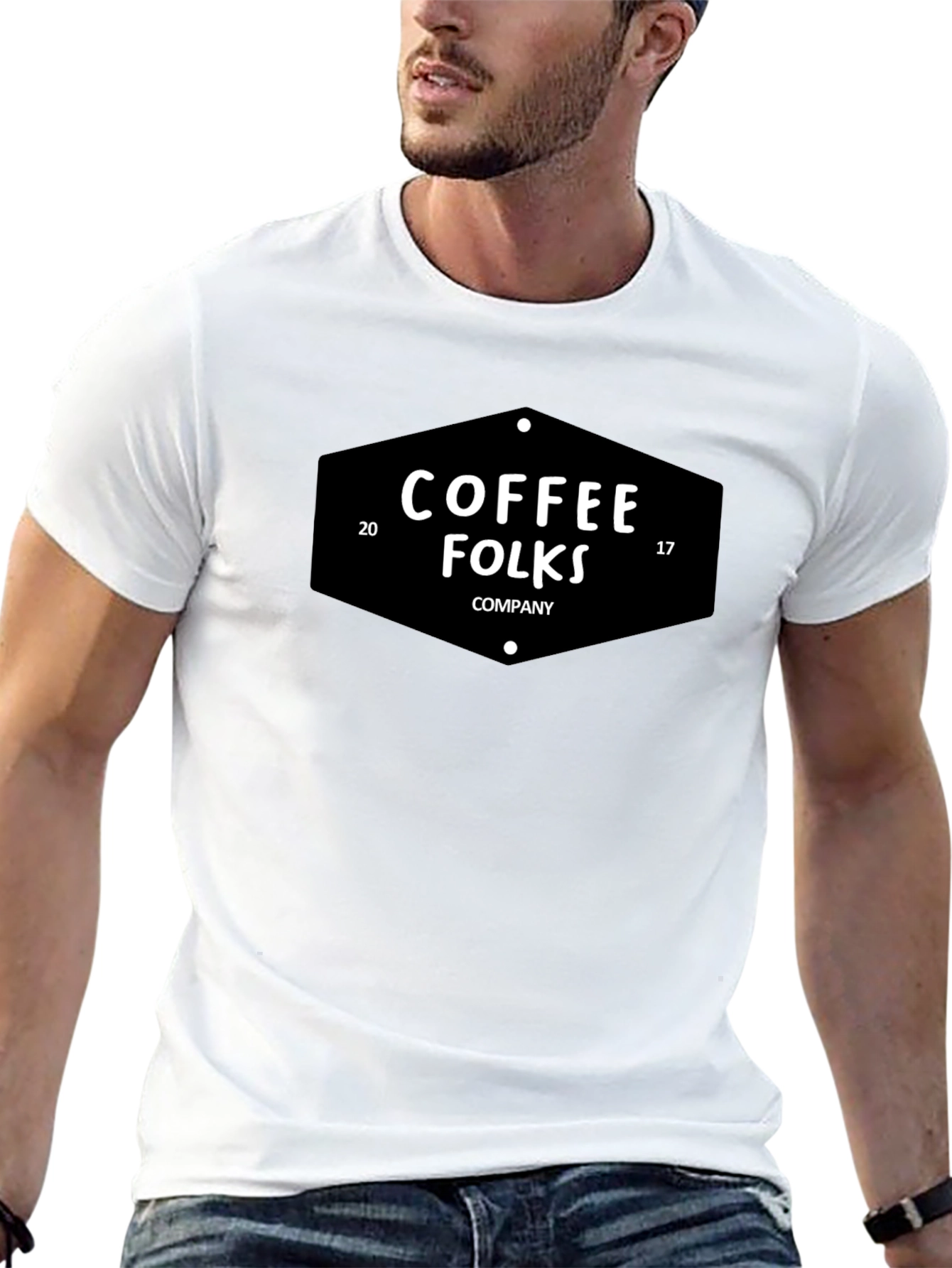 Coffee Folks Company T-Shirt - Black
