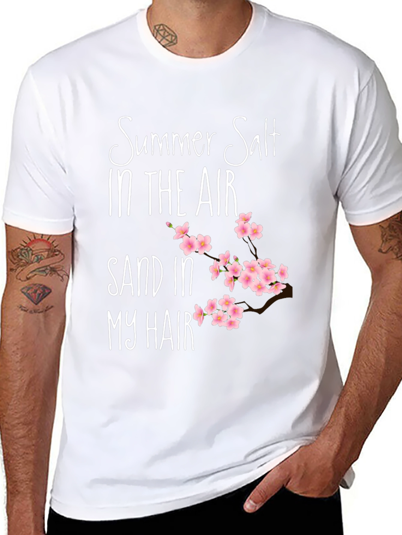 Summer Salt Sand Hair Tee