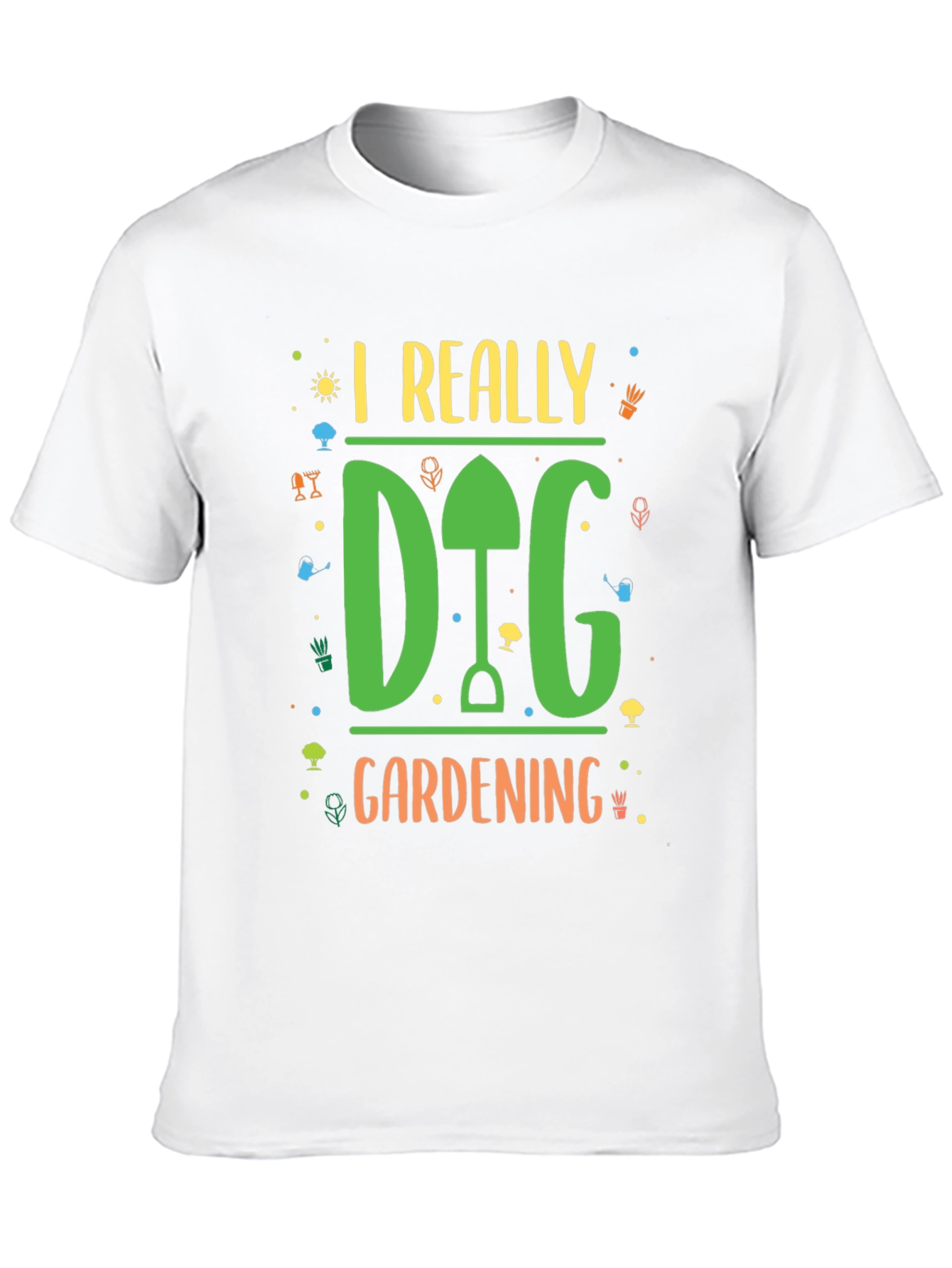 I Really Dig Gardening Black T-Shirt