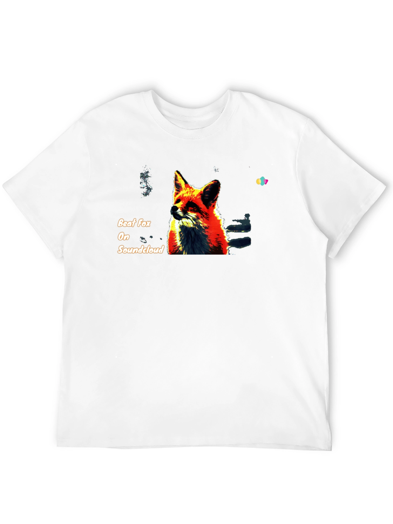 Beat Fox on Soundcloud Black T-Shirt