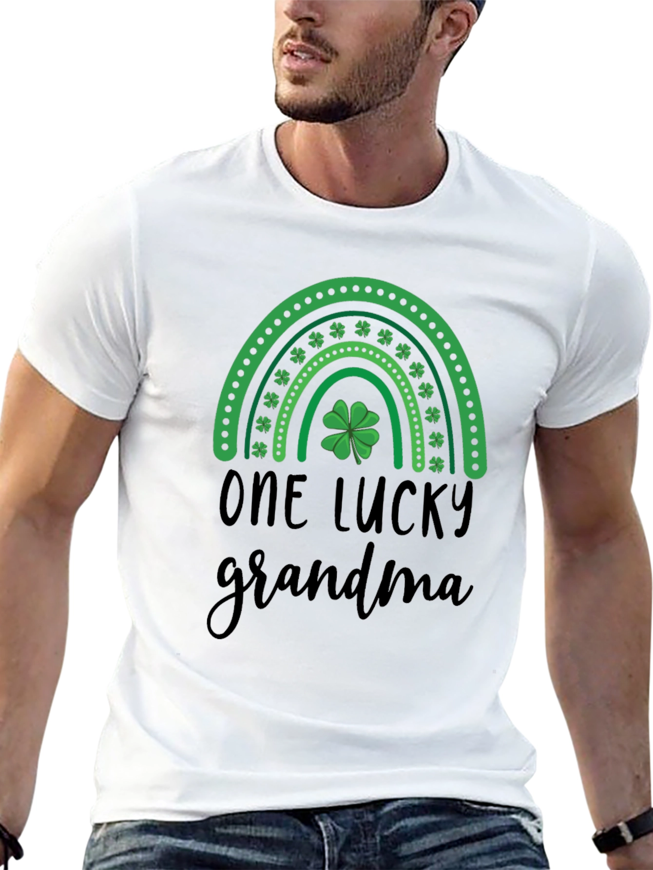 One Lucky Grandma St. Patricks Day T-Shirt