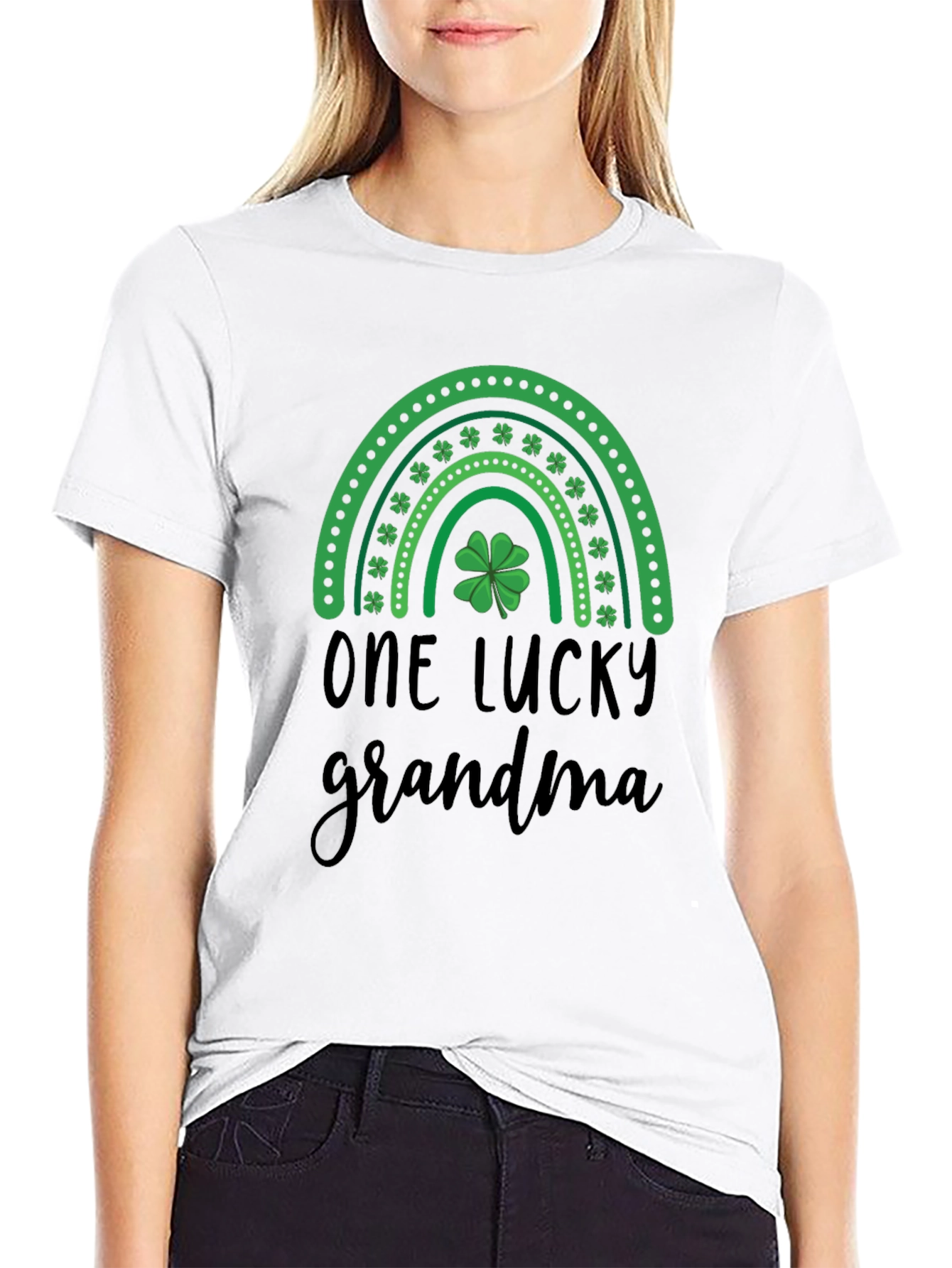 One Lucky Grandma St. Patricks Day T-Shirt