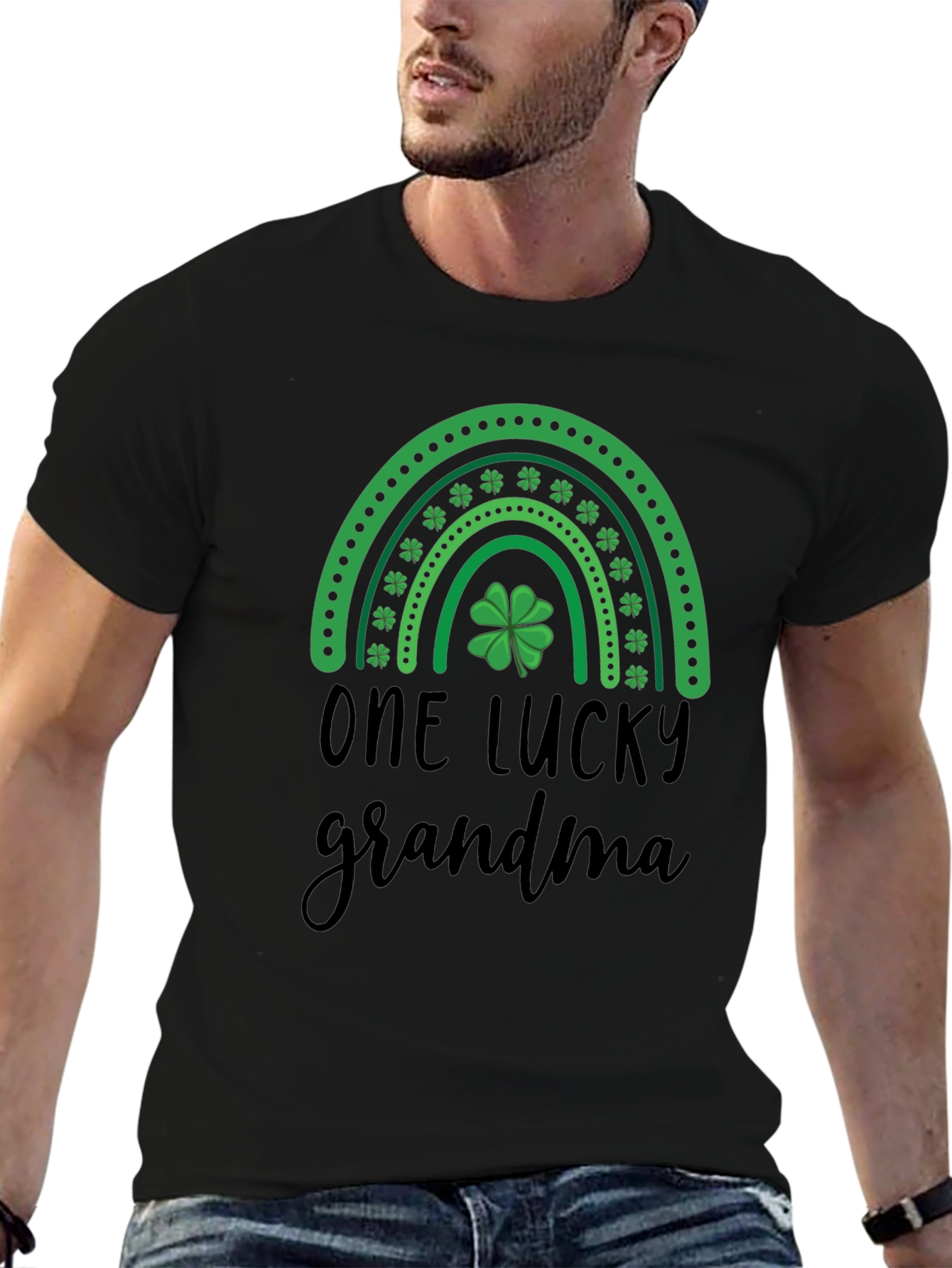 One Lucky Grandma St. Patricks Day T-Shirt