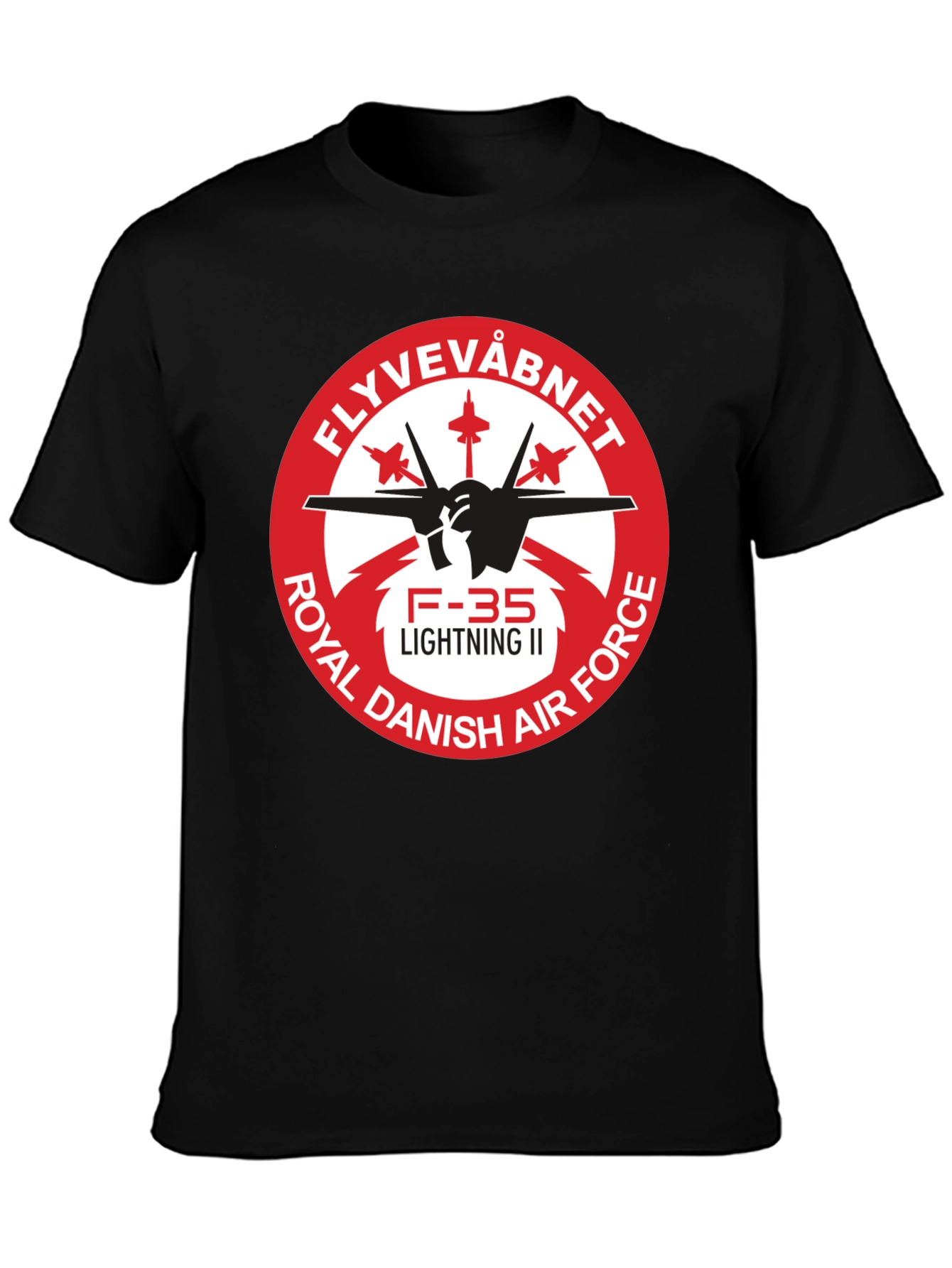 F-35 Lightning II Royal Danish Air Force T-Shirt