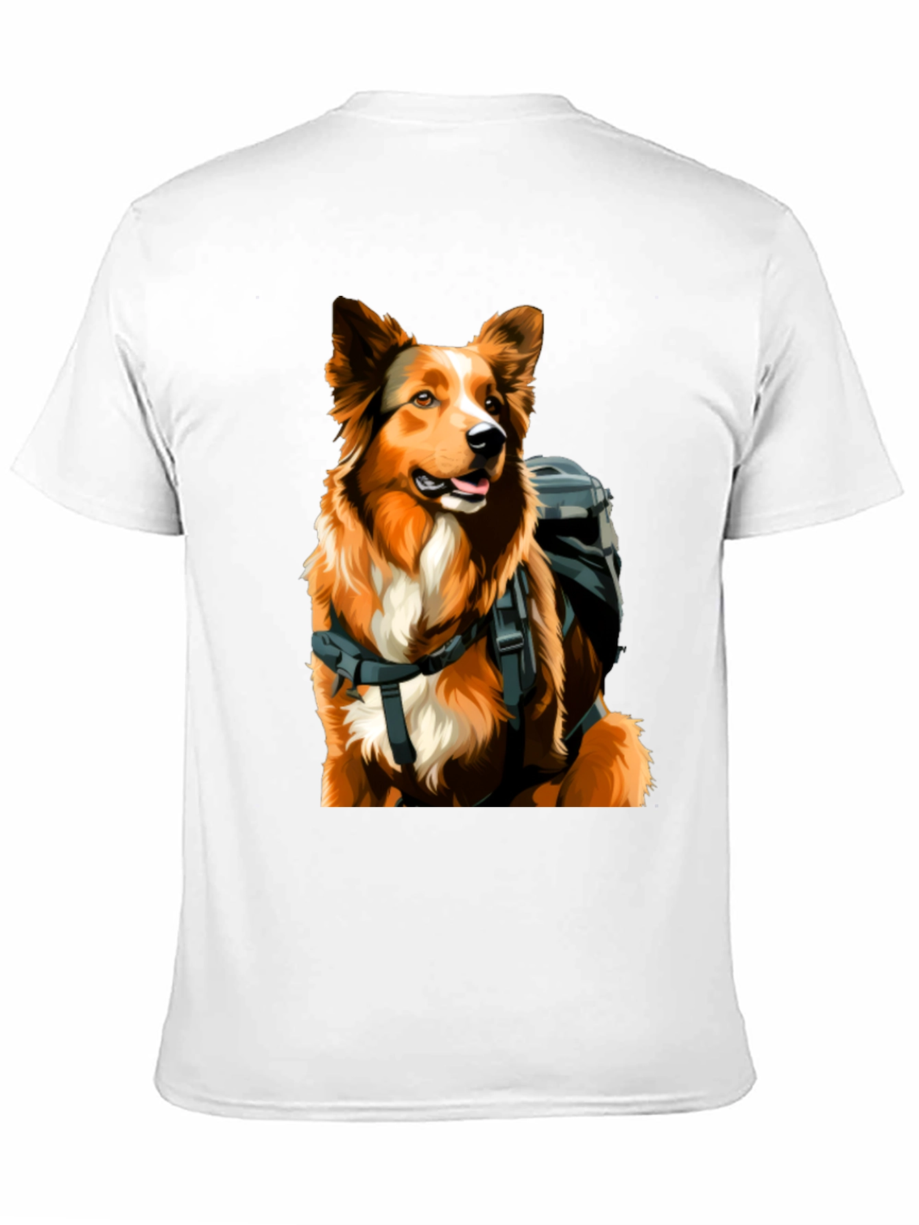 Dog Hiker Graphic Tee - Adventure Ready!