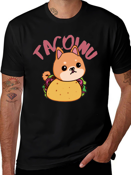 Tacoinu Black T-Shirt