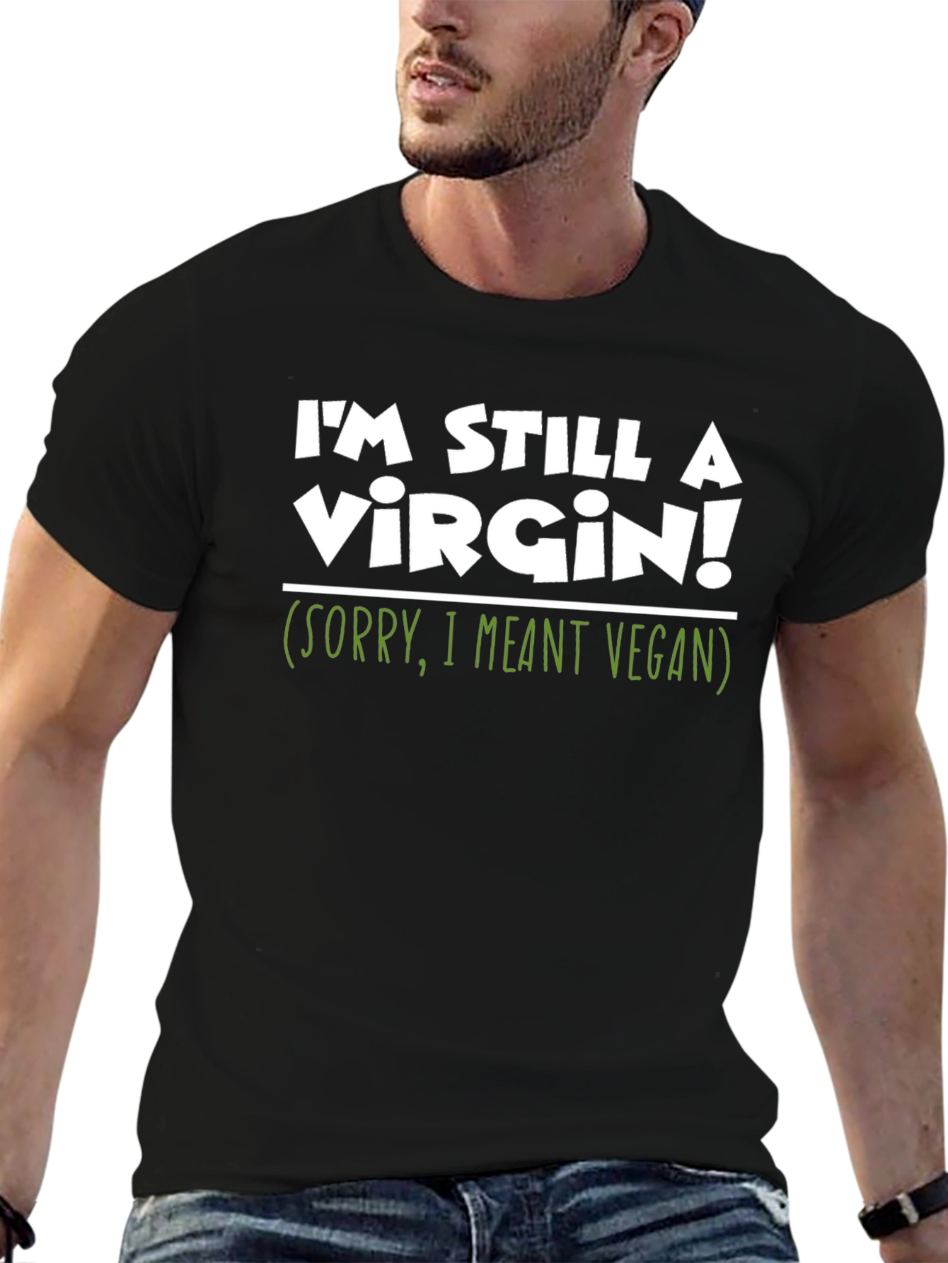 Im Still A Virgin! Vegan T-Shirt