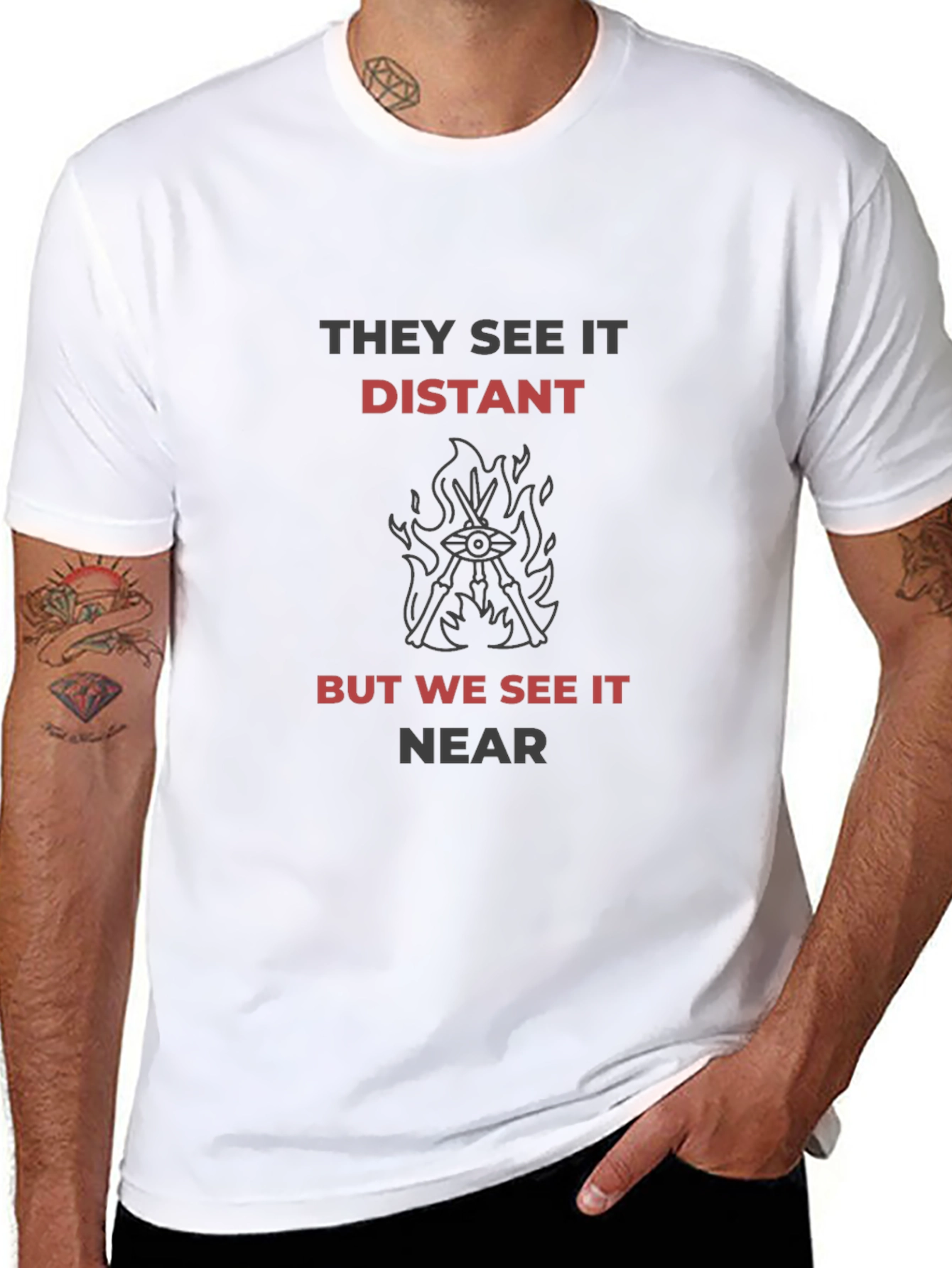 They See It Distant Graphic Tee