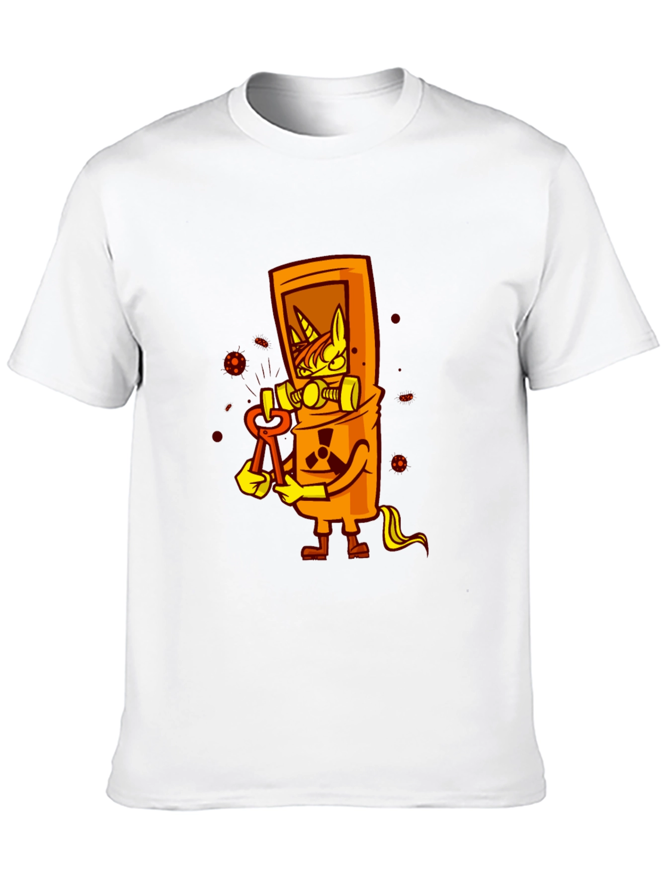 Unicorn Hazmat Barrel Graphic Tee