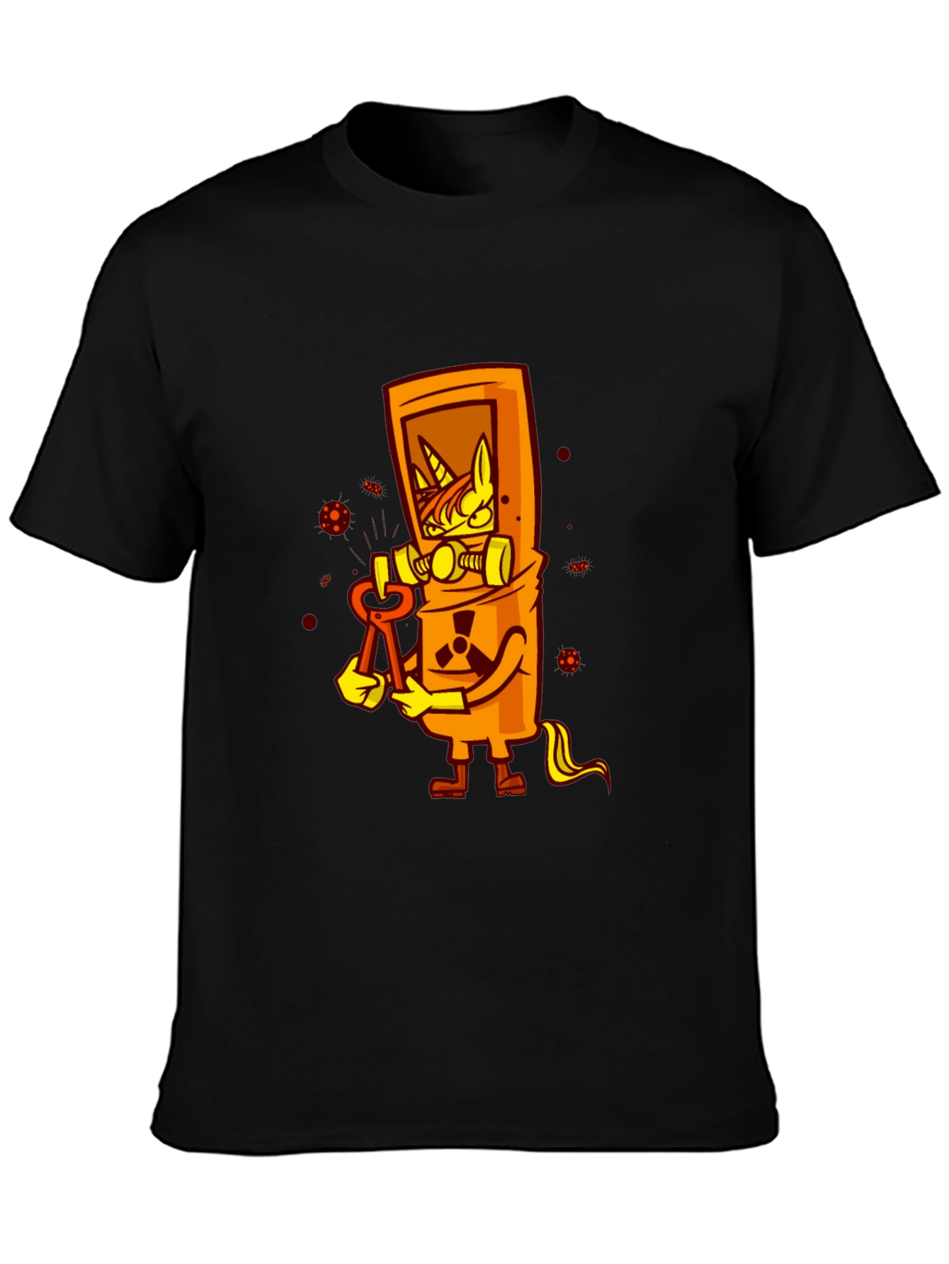 Unicorn Hazmat Barrel Graphic Tee