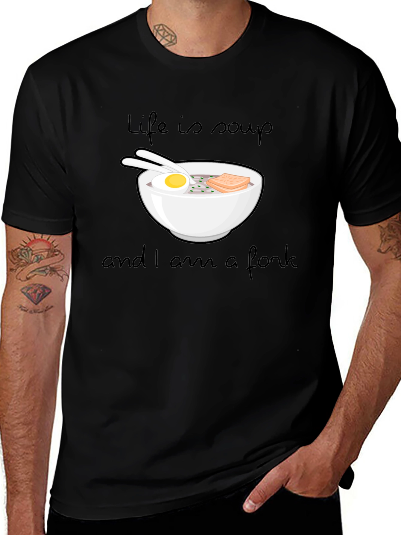 Life is Soup Funny T-Shirt