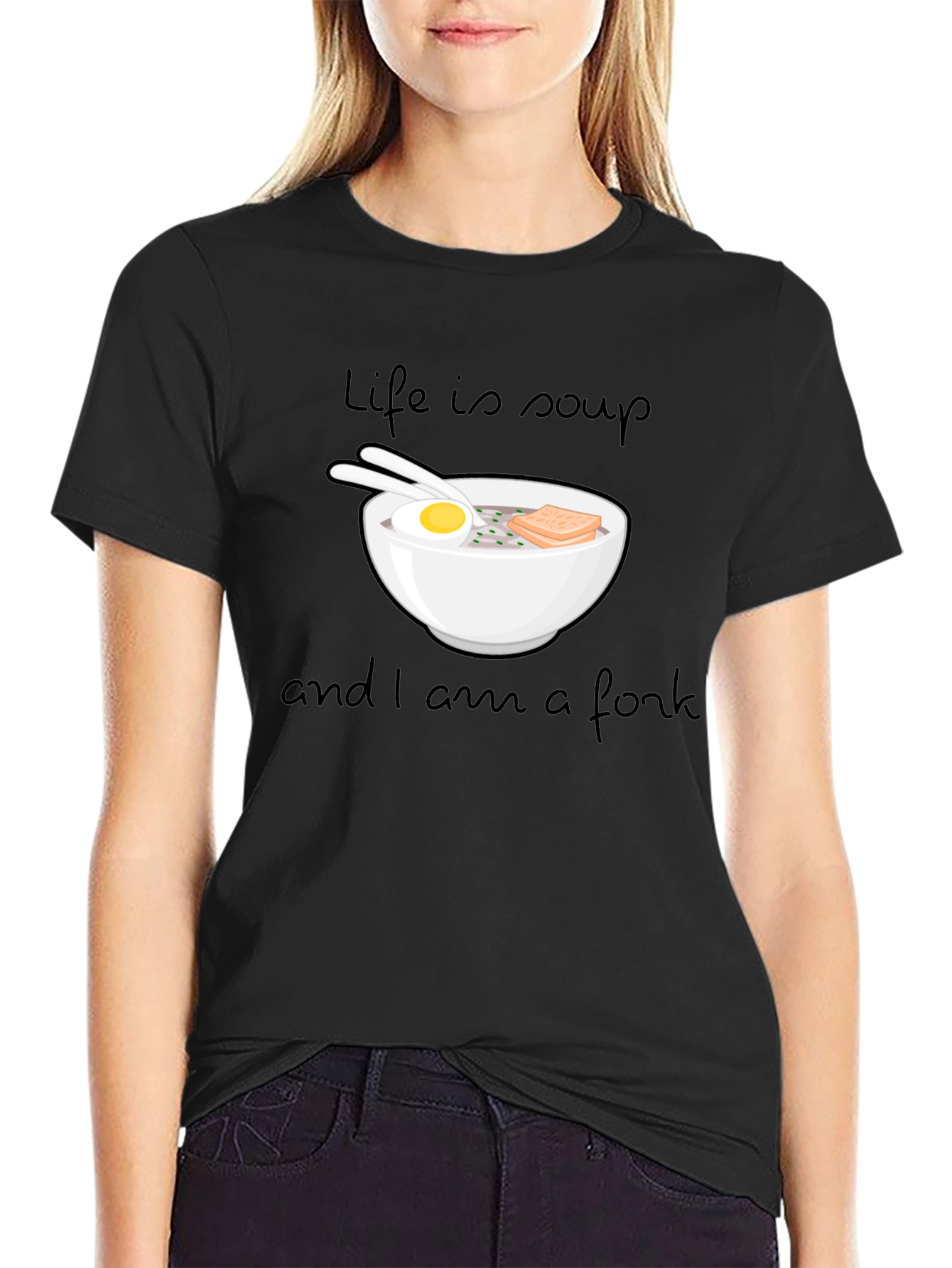 Life is Soup Funny T-Shirt