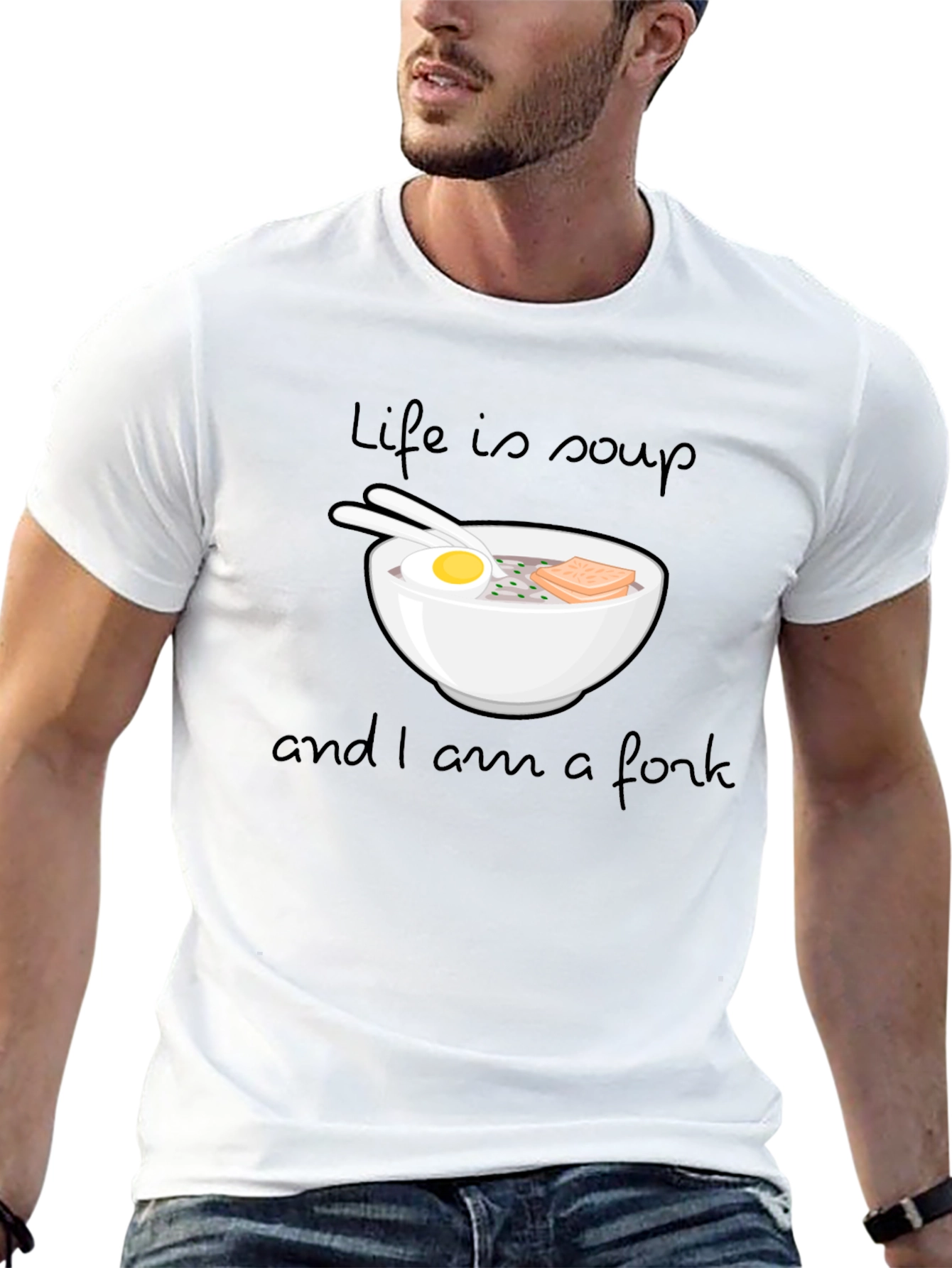 Life is Soup Funny T-Shirt