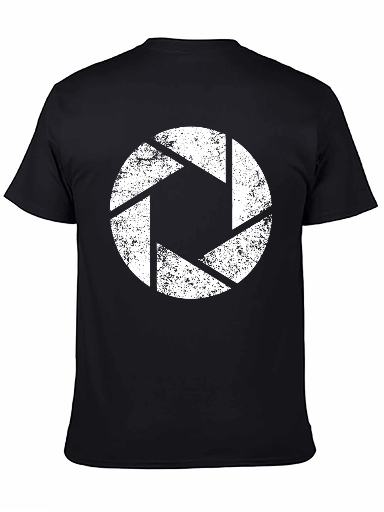 Aperture Science Logo T-Shirt - Black Cotton Tee