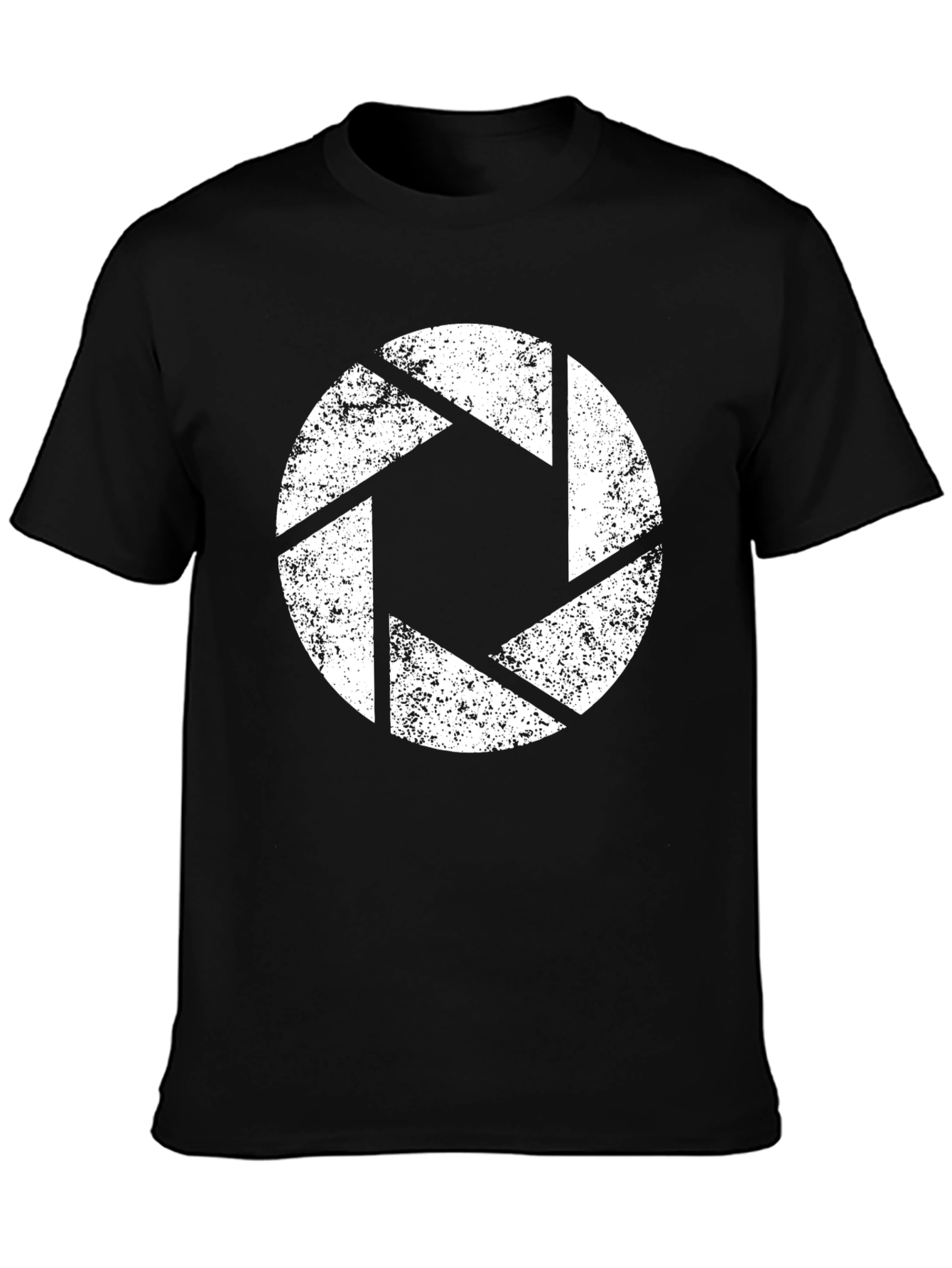 Aperture Science Logo T-Shirt - Black Cotton Tee