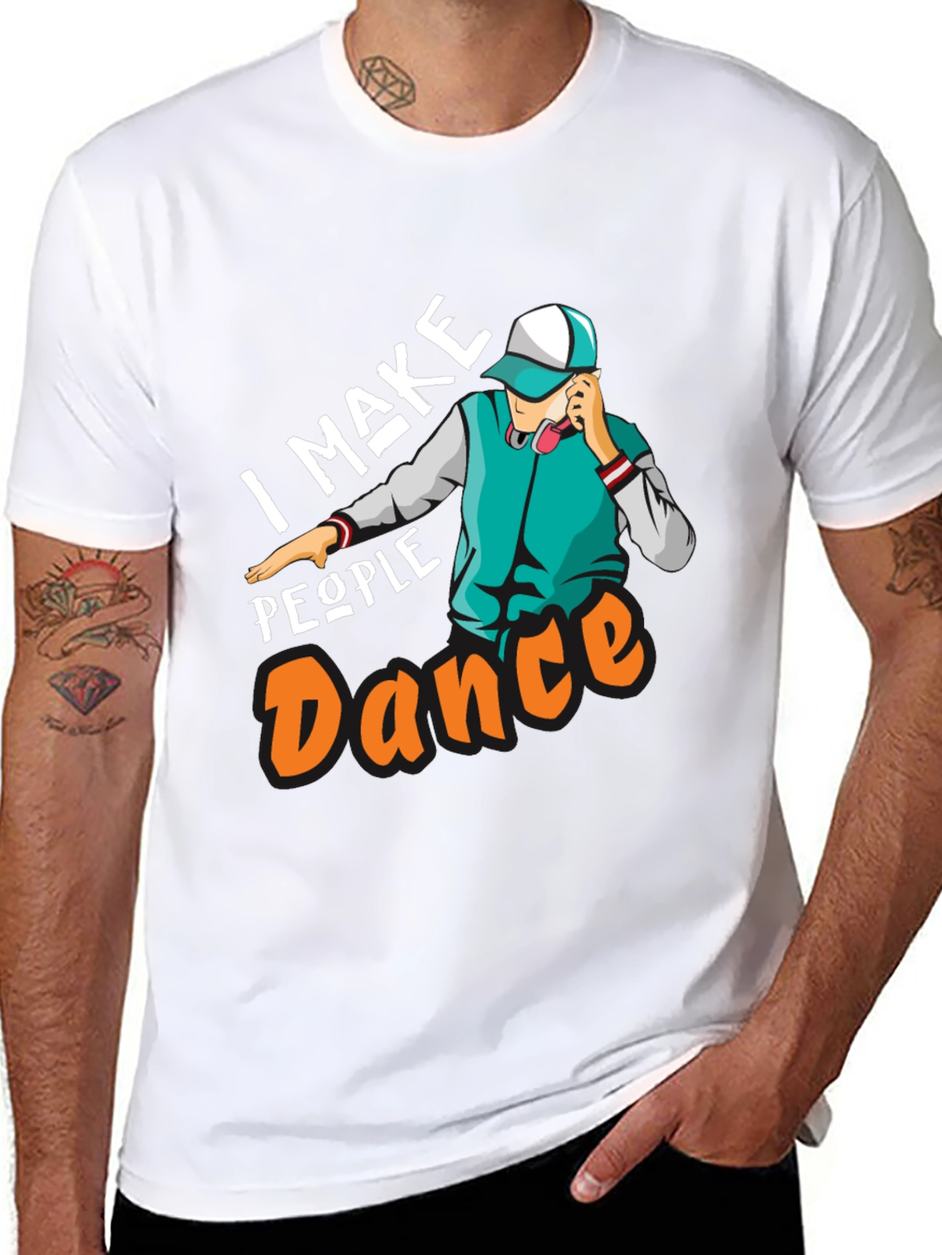 I Make People Dance Graphic T-Shirt