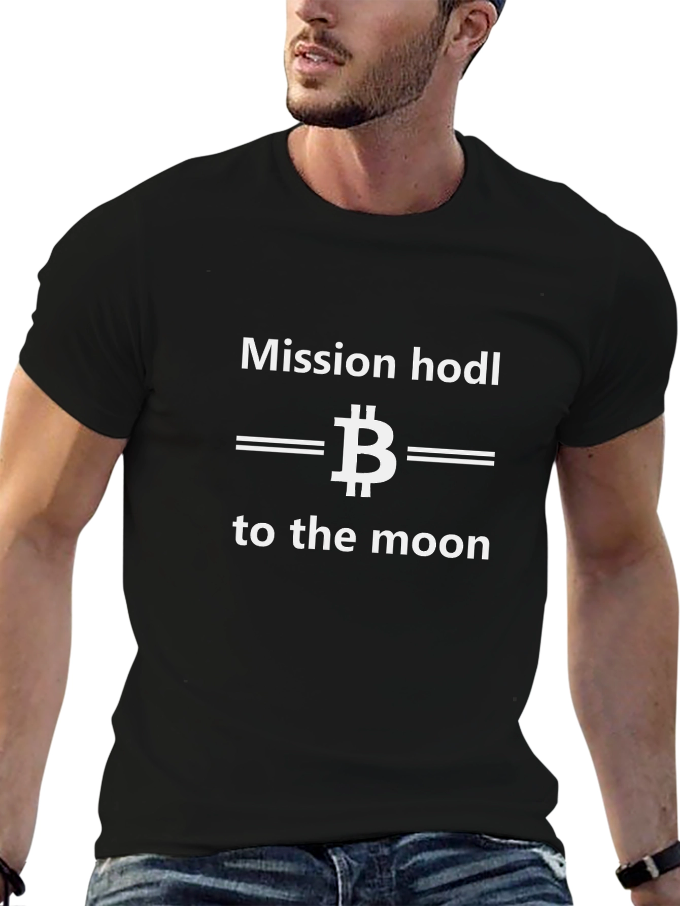 Mission Hodl to the Moon Bitcoin T-Shirt